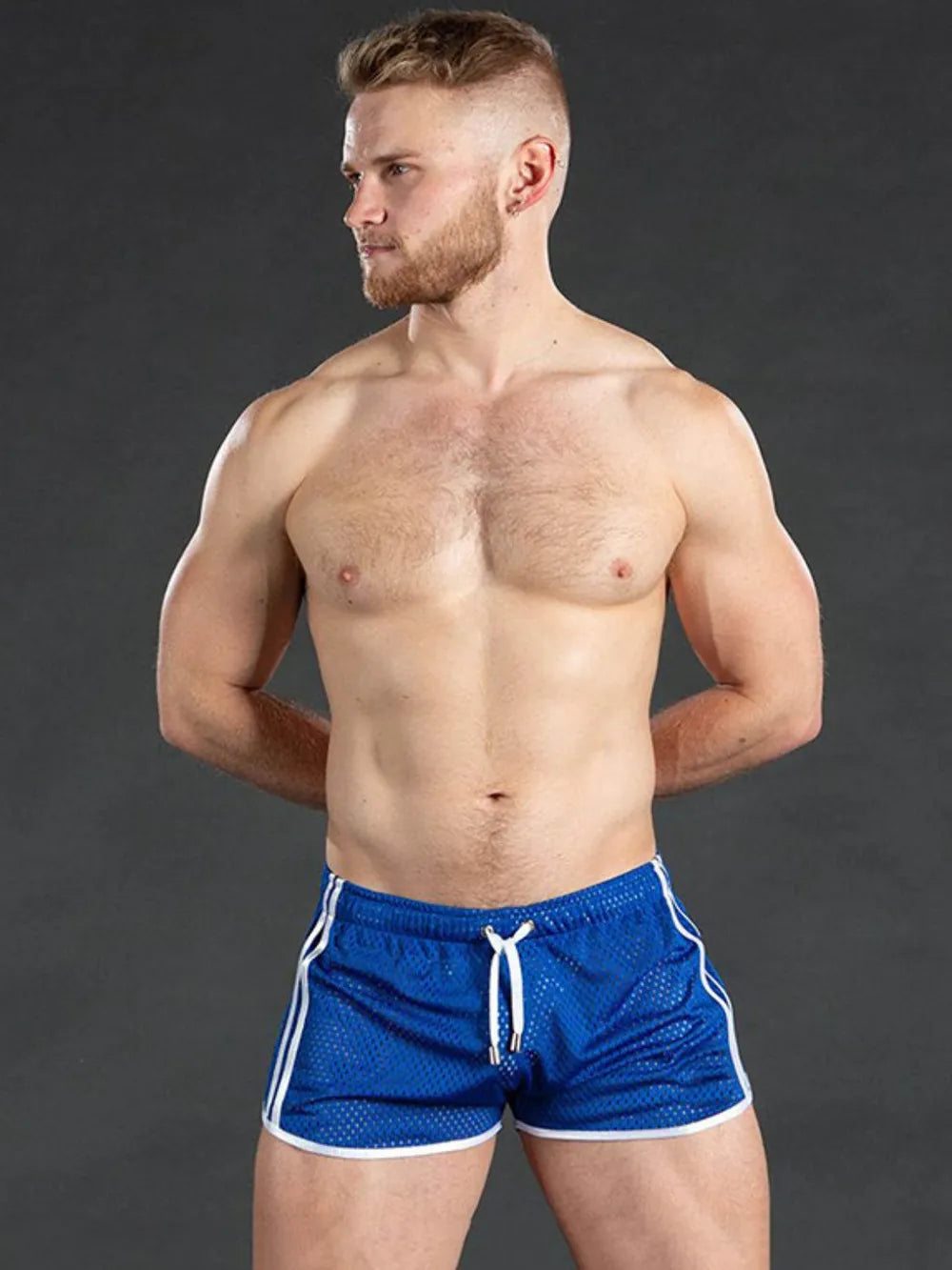 Men's Drawstring Side Striped Active Shorts | Tampa Bay Discounts