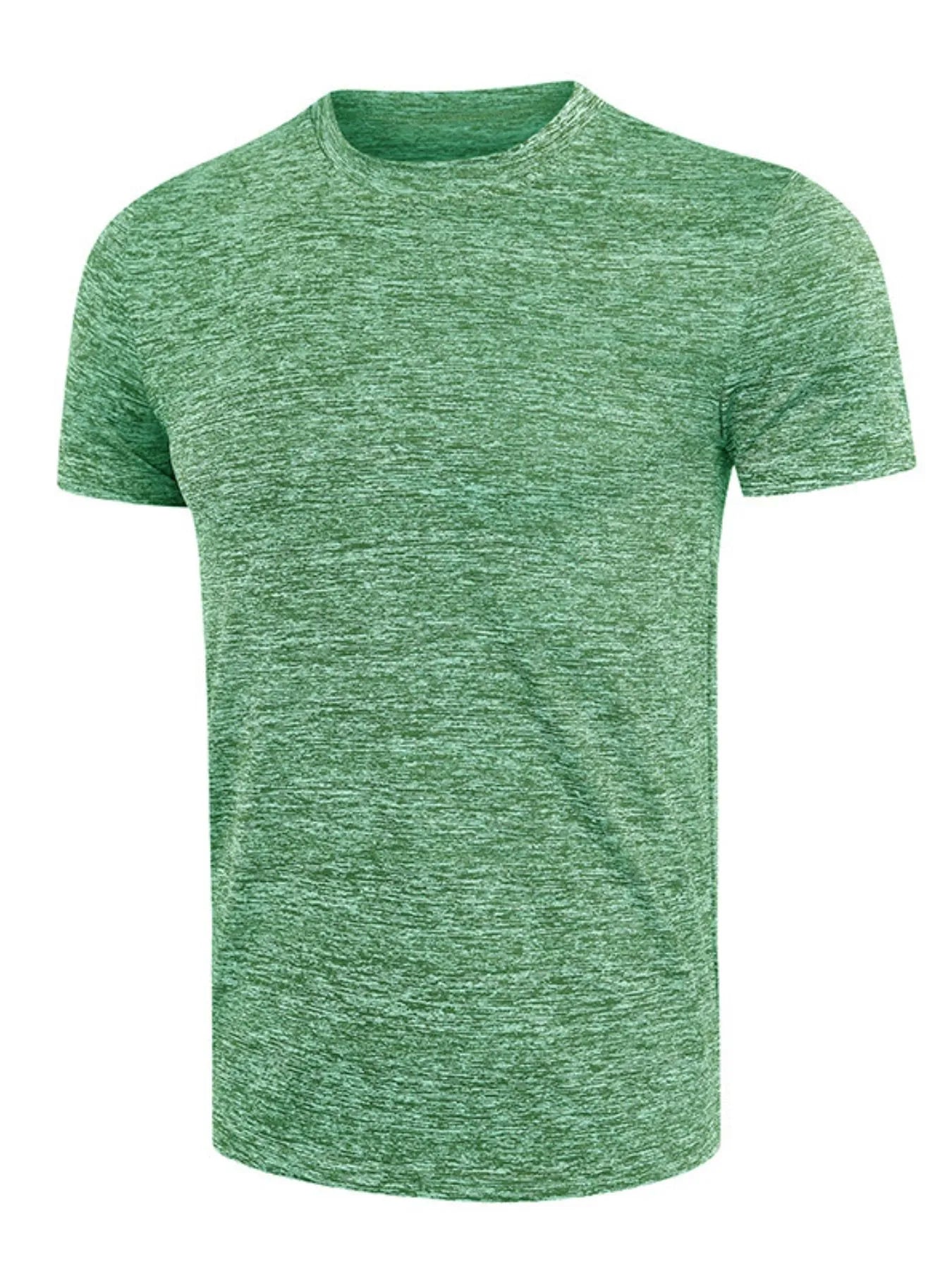 Men's Heathered Casual Round Neck T-Shirt | Tampa Bay Discounts