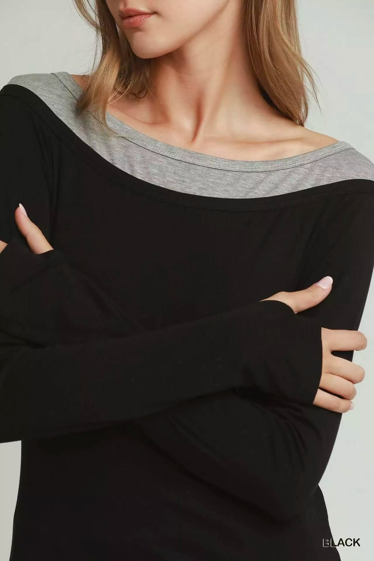 umgee-layered-twofer-long-sleeve-top-1 image 4