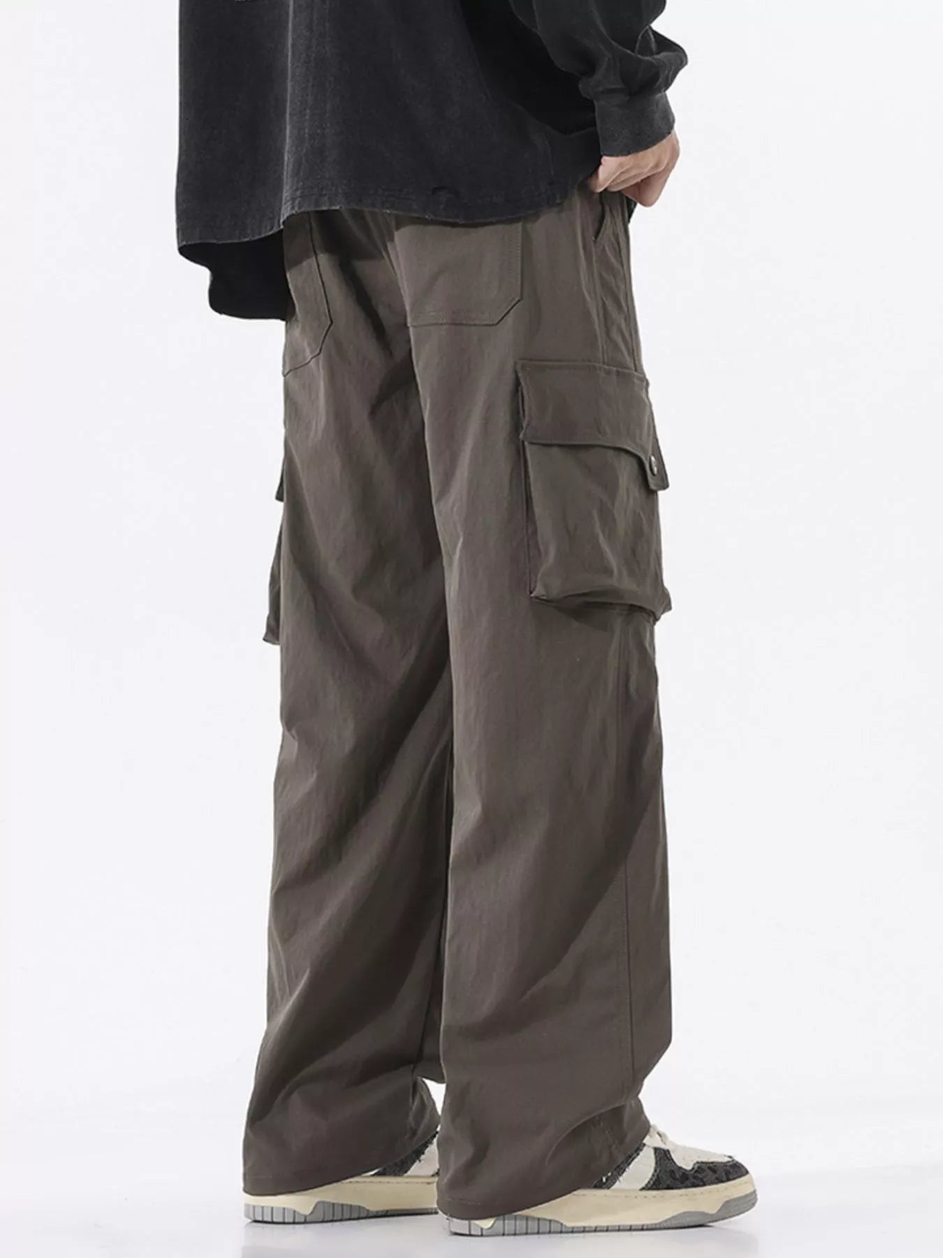Men's Full Size Loose Fit Cargo Pants Plus Size | Tampa Bay Discounts