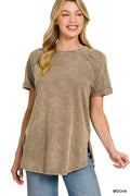 zenana-french-terry-washed-curved-hem-top-3 image 1