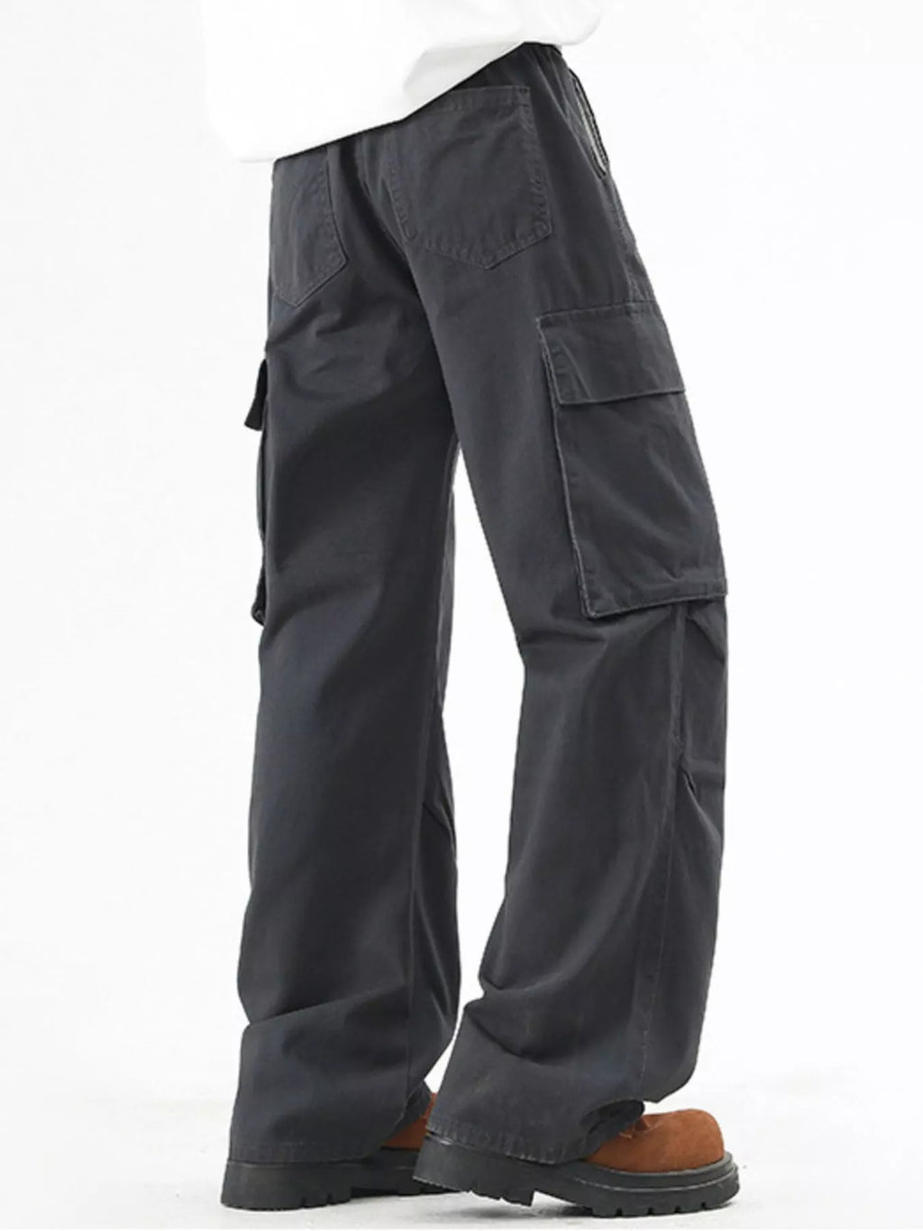 Men's Plus Size Wide Leg Cargo Pants | Tampa Bay Discounts