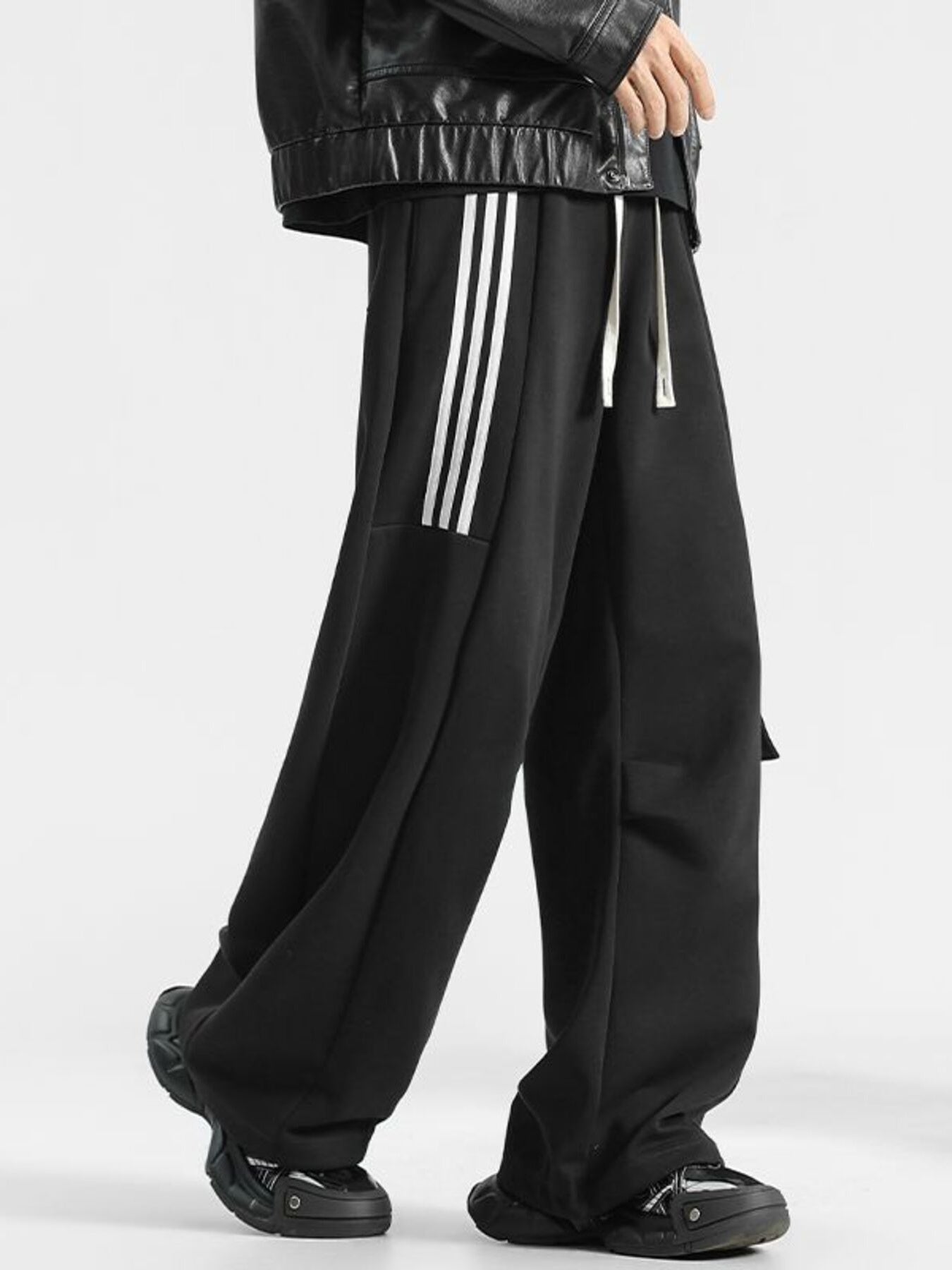 Men's Plus Size Striped Loose-Fit Casual Pants | Tampa Bay Discounts