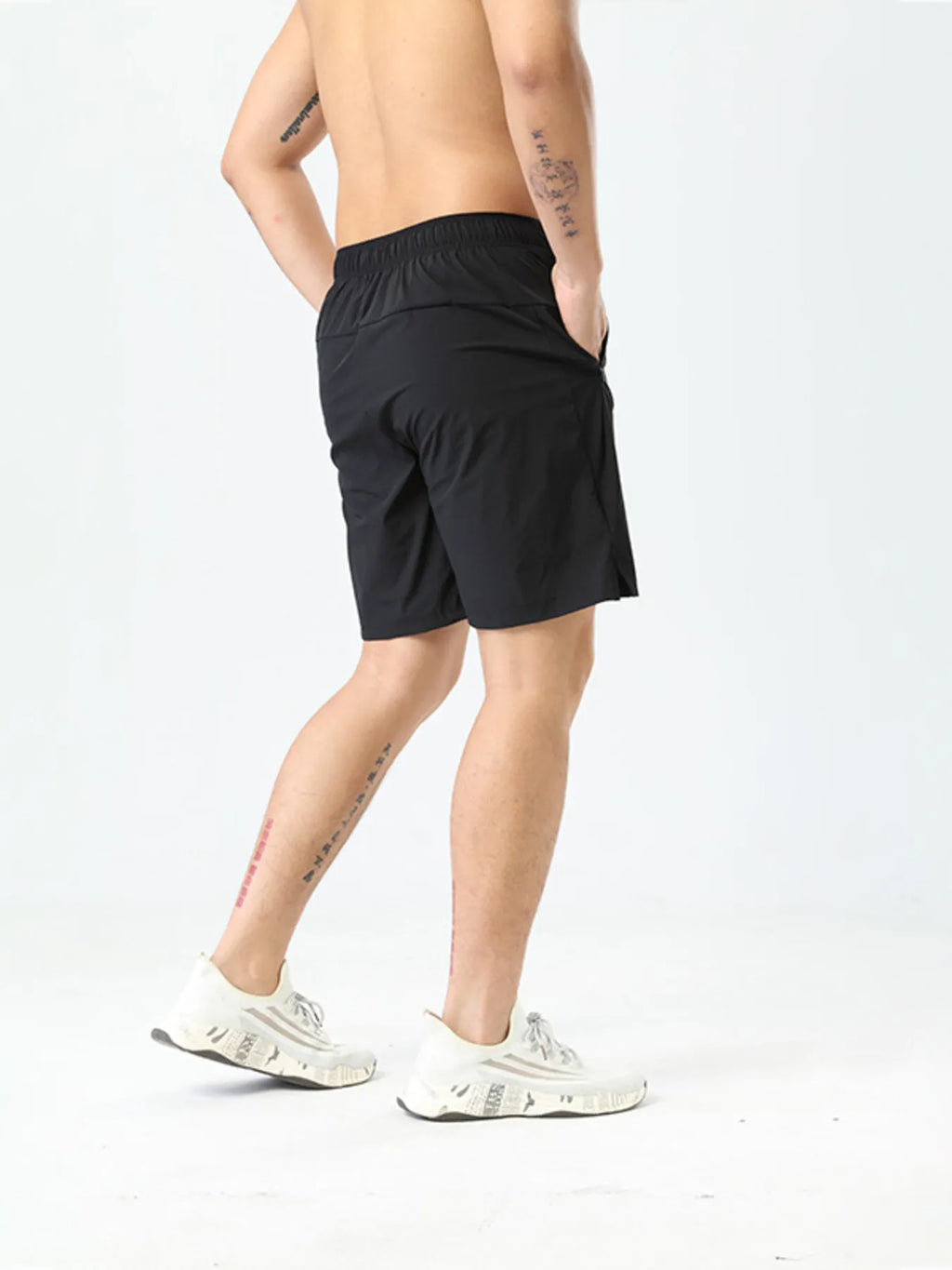 Men's Plus Size Pocketed Active Shorts | Tampa Bay Discounts