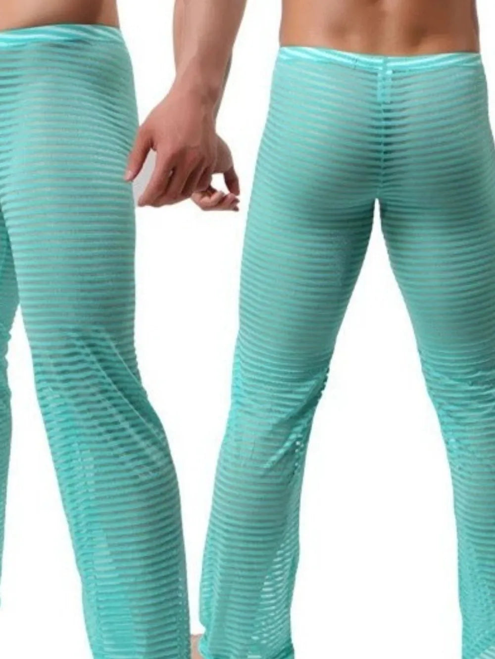 Men's Striped Sheer Pants | Tampa Bay Discounts