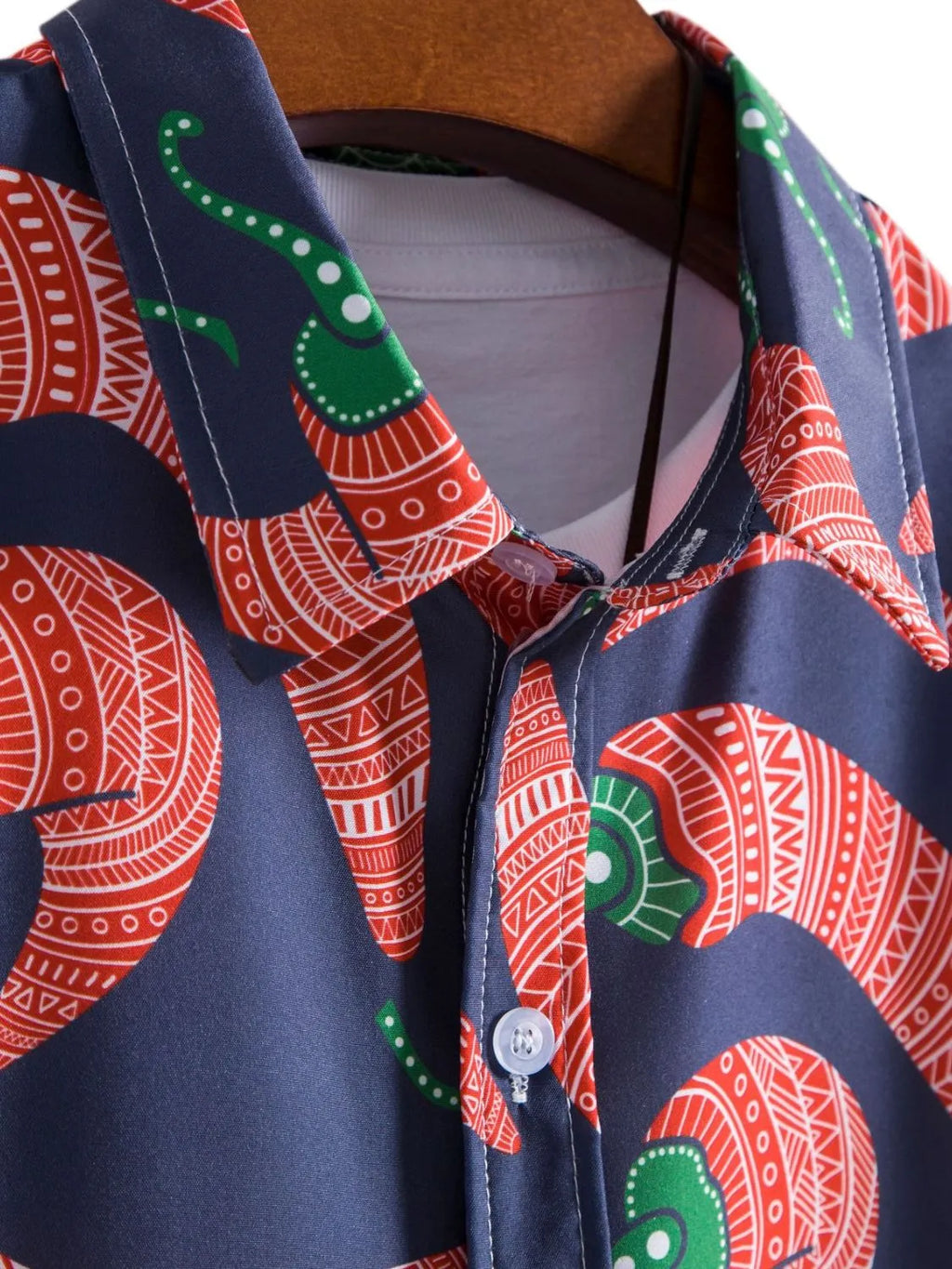 Men's Pepper Printed Button Down Shirt | Tampa Bay Discounts