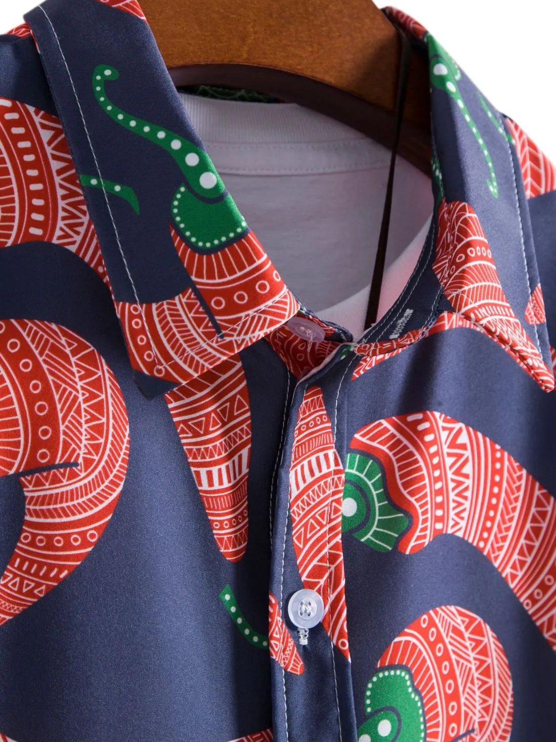 Men's Pepper Printed Button Down Shirt | Tampa Bay Discounts