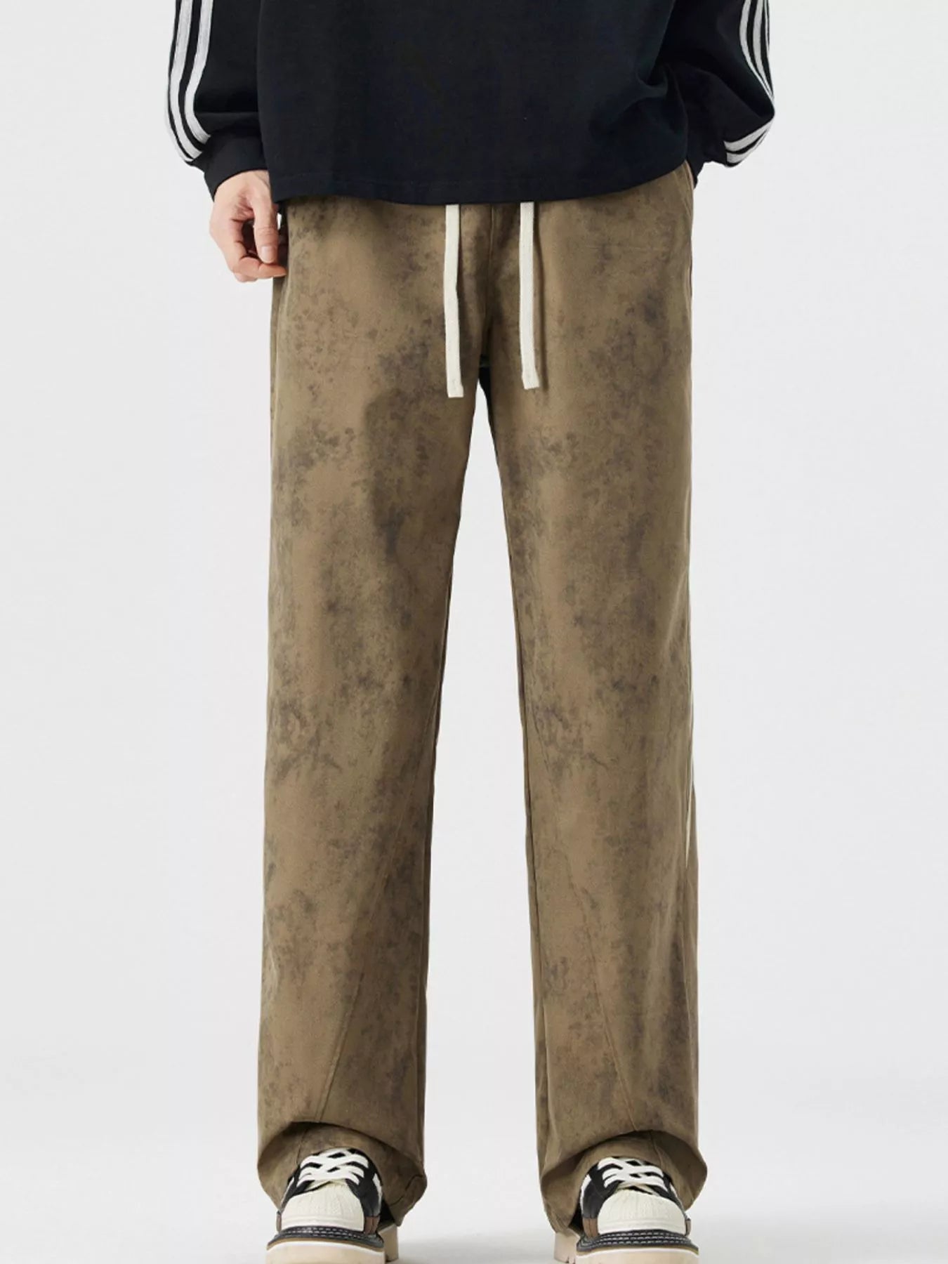 Men's Full Size Tie-Dye Wide-Leg Casual Pants Plus Size | Tampa Bay Discounts