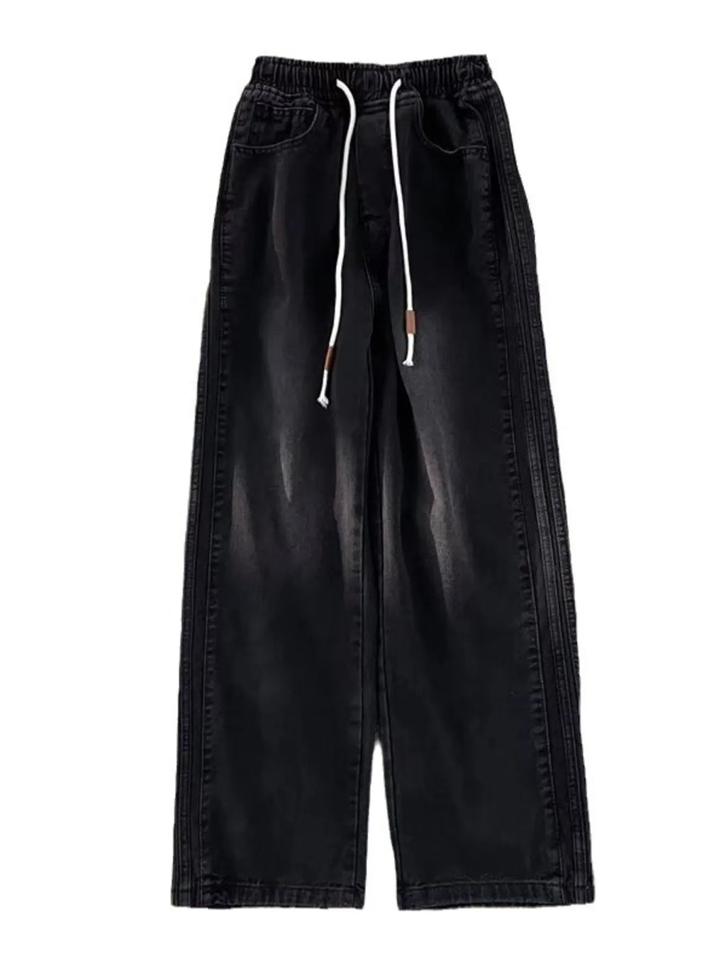 Men's Full Size Wash Wide Leg Pants Plus Size | Tampa Bay Discounts