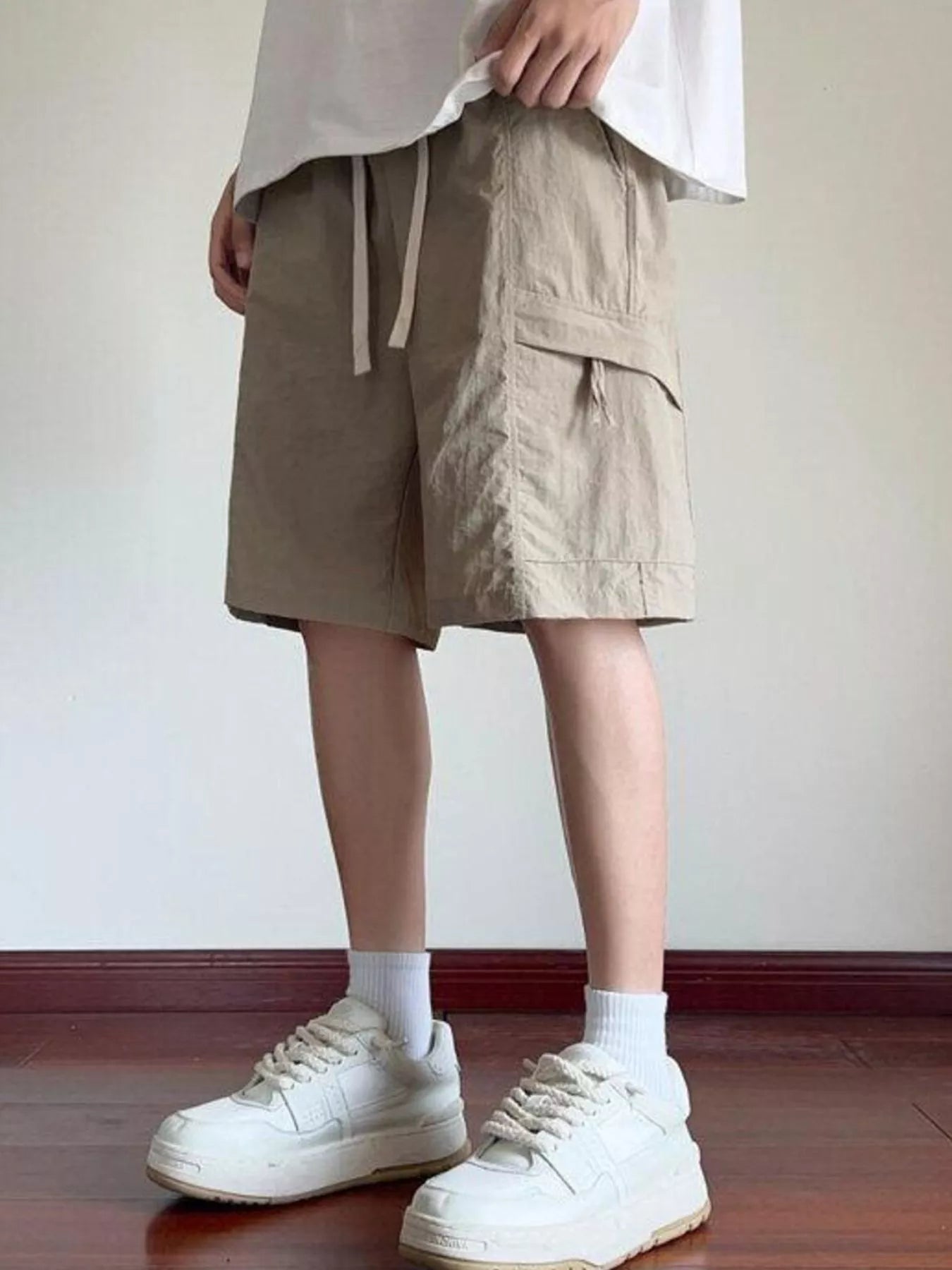 Men's Plus Size Cargo Shorts with Drawstring | Tampa Bay Discounts