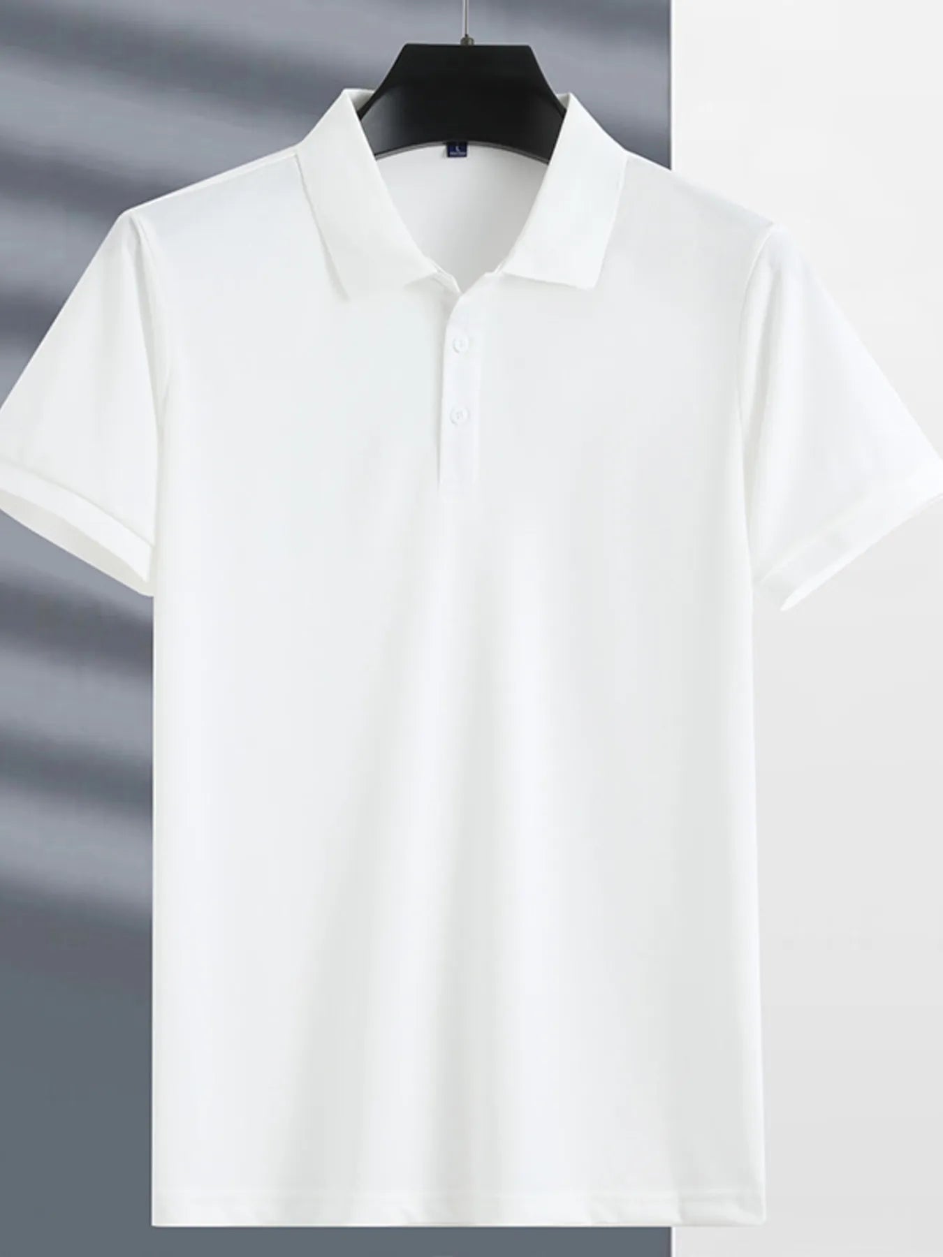 Men's Plus Size Button Detail Short Sleeve Polo | Tampa Bay Discounts