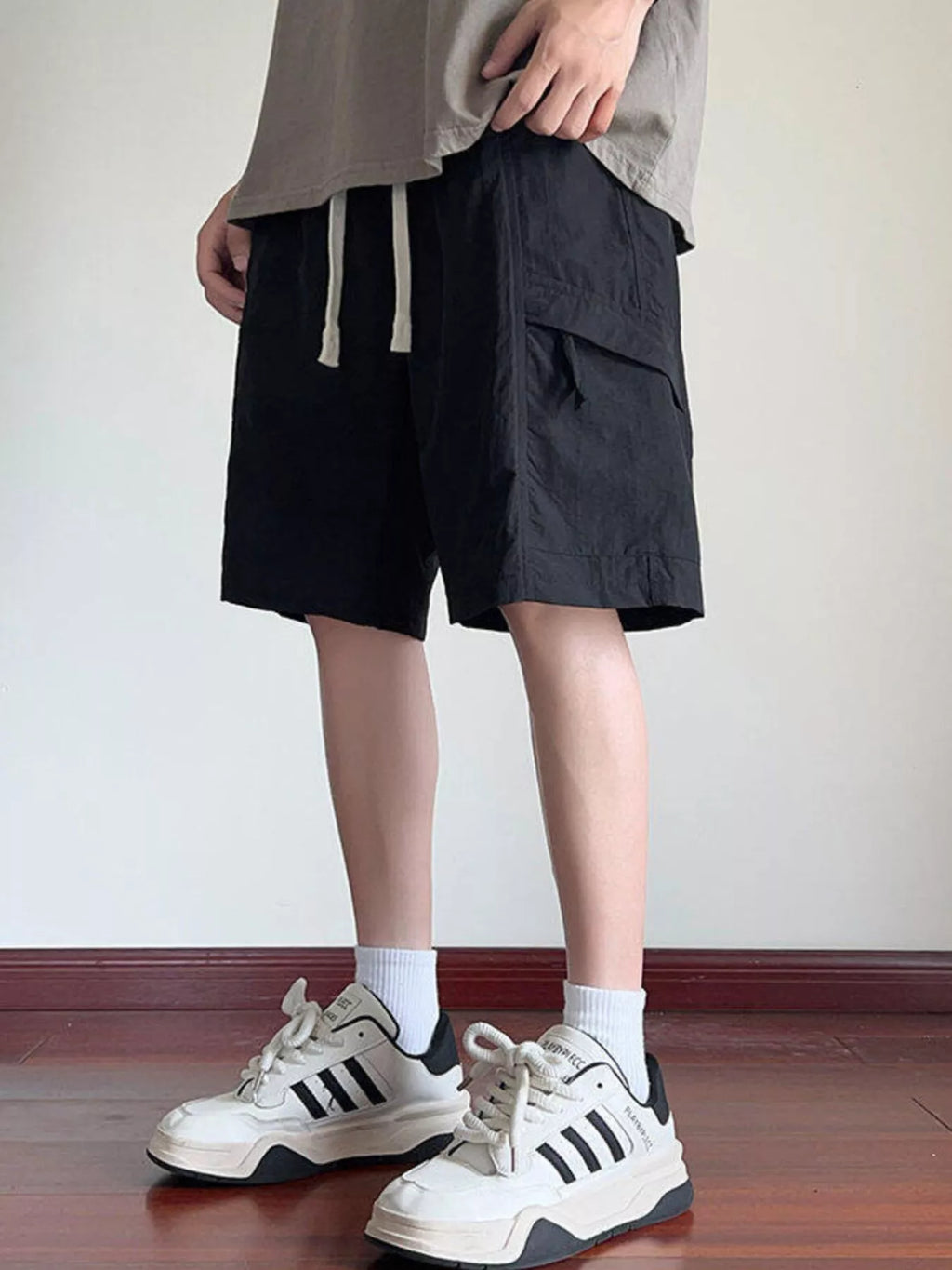 Men's Plus Size Cargo Shorts with Drawstring | Tampa Bay Discounts