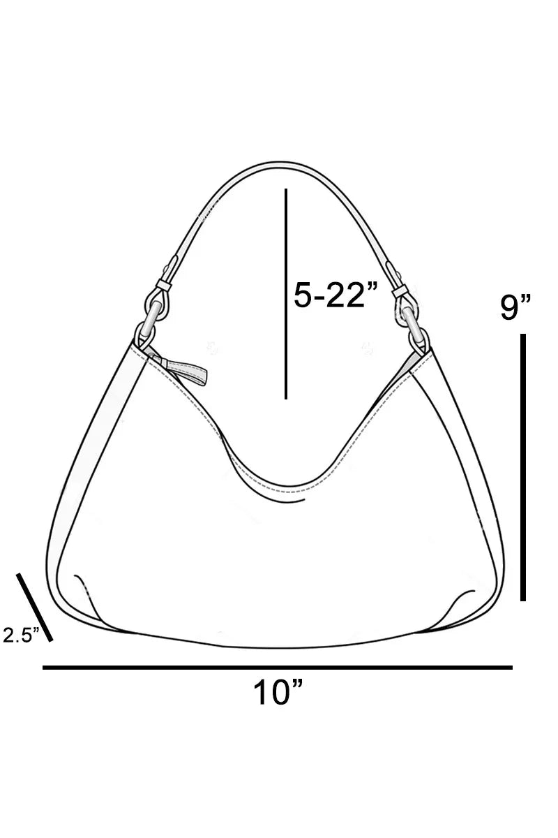 fame-leather-accent-suede-crescent-shoulder-bag 4