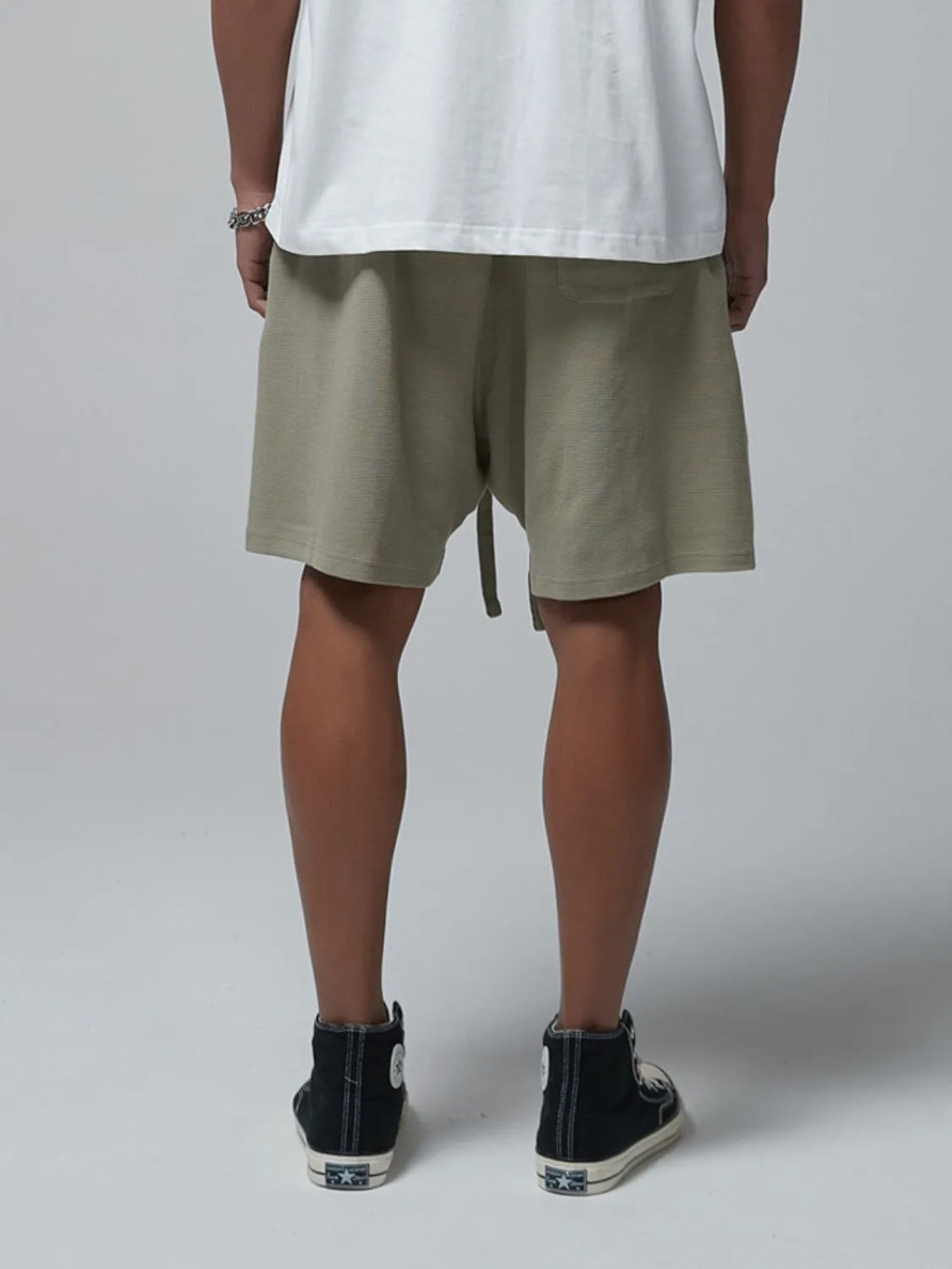 Men's Drawstring Waffle Shorts with Pockets | Tampa Bay Discounts