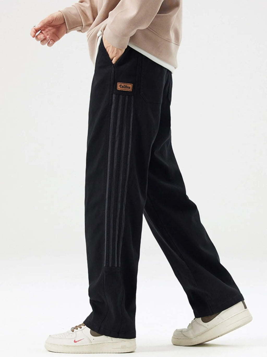 Men's Full Size Drawstring Wide Leg Pants Plus Size | Tampa Bay Discounts