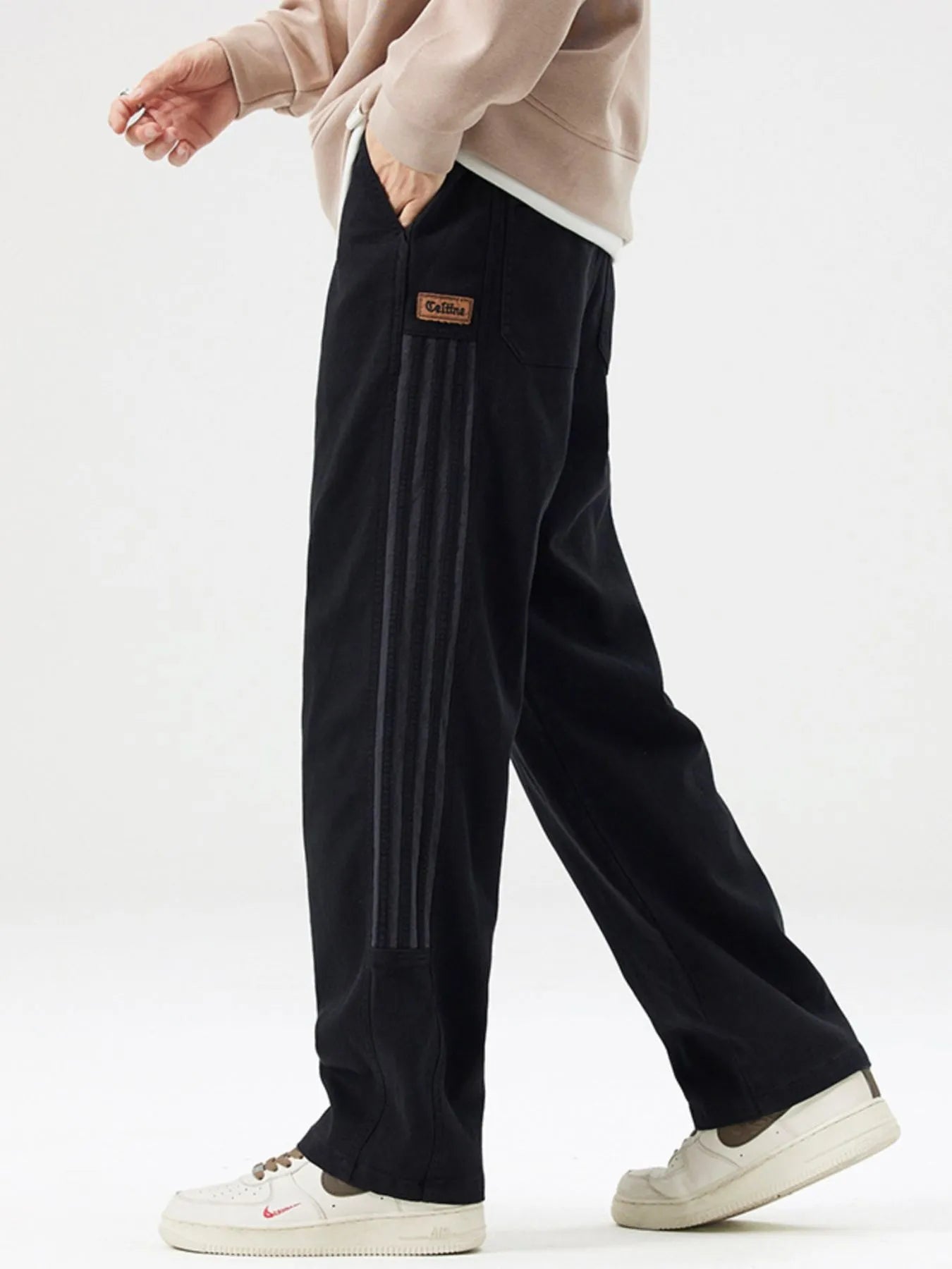 Men's Full Size Drawstring Wide Leg Pants Plus Size | Tampa Bay Discounts