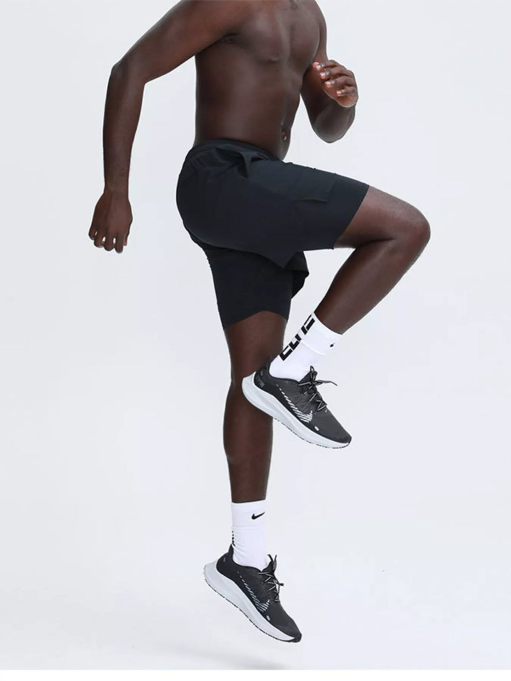 Men's Plus Size Elastic Waist Active Shorts | Tampa Bay Discounts