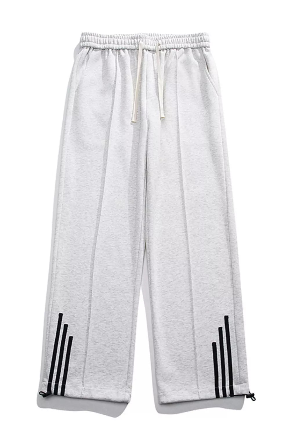 Men's Plus Size Casual Loose Fit Sweatpants with Striped Detail | Tampa Bay Discounts