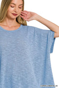 zenana-oversized-slub-hacci-top-2 image 2