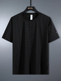 Men's Plus Size Crew Neck Short Sleeve T-Shirt | Tampa Bay Discounts