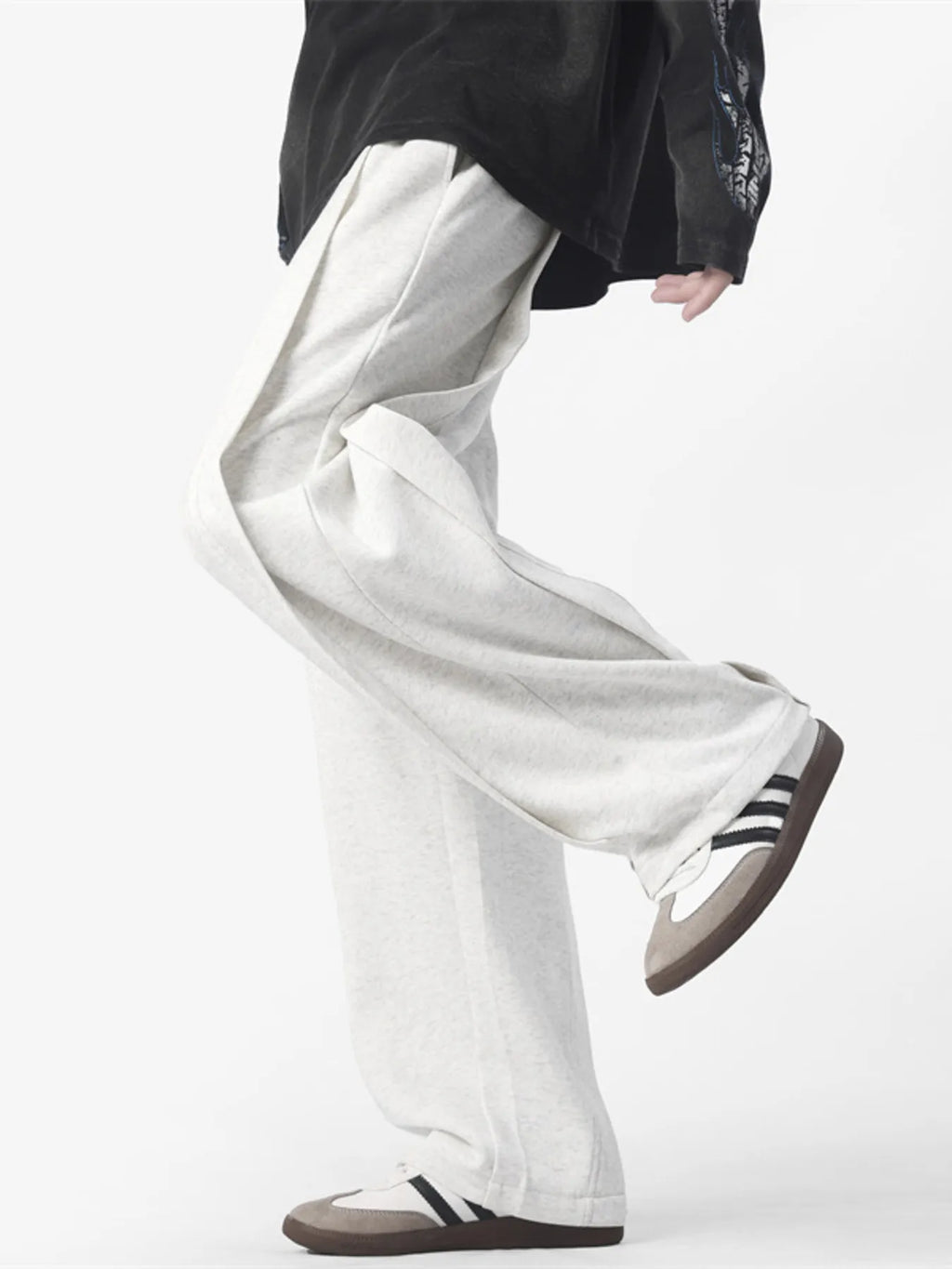Men's Full Size Drawstring Wide Leg Pants Plus Size | Tampa Bay Discounts