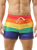Men's Color Block Drawstring Shorts | Tampa Bay Discounts