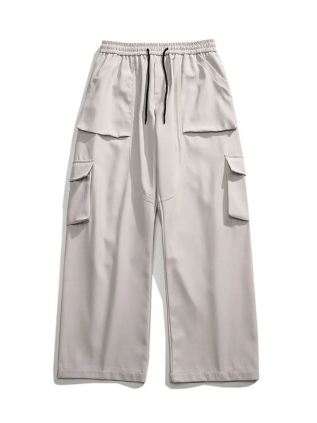 Men's Full Size Loose Fit Cargo Pants with Drawstring Plus Size | Tampa Bay Discounts