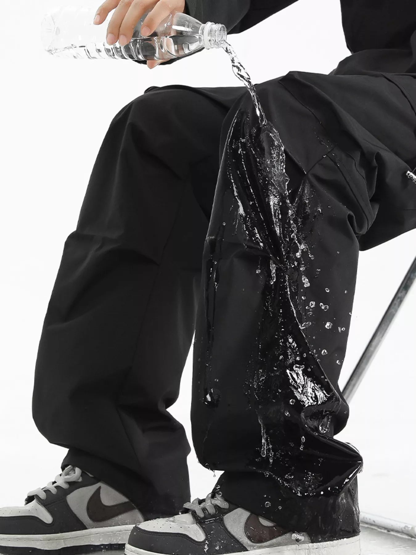 Men's Plus Size Multi-Pocket Cargo Waterproof Pants | Tampa Bay Discounts