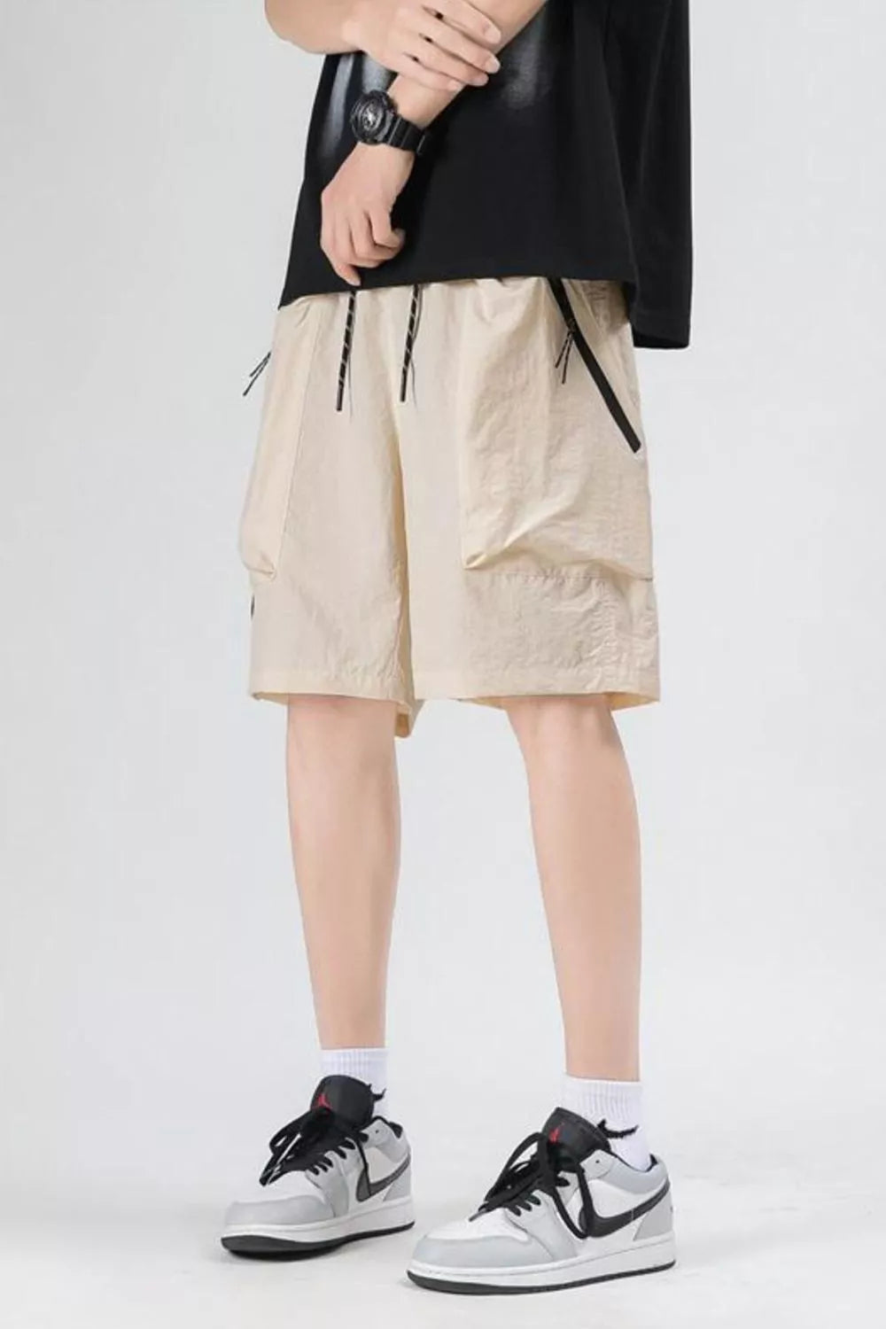 Men's Plus Size Cargo Pocket Relaxed Fit Shorts | Tampa Bay Discounts