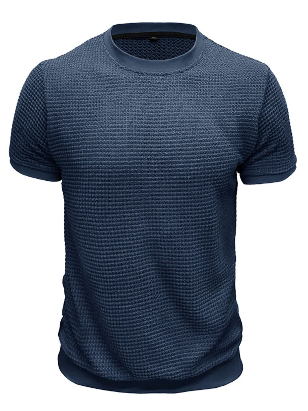 Men's Textured Knit Crew Neck T-Shirt | Tampa Bay Discounts