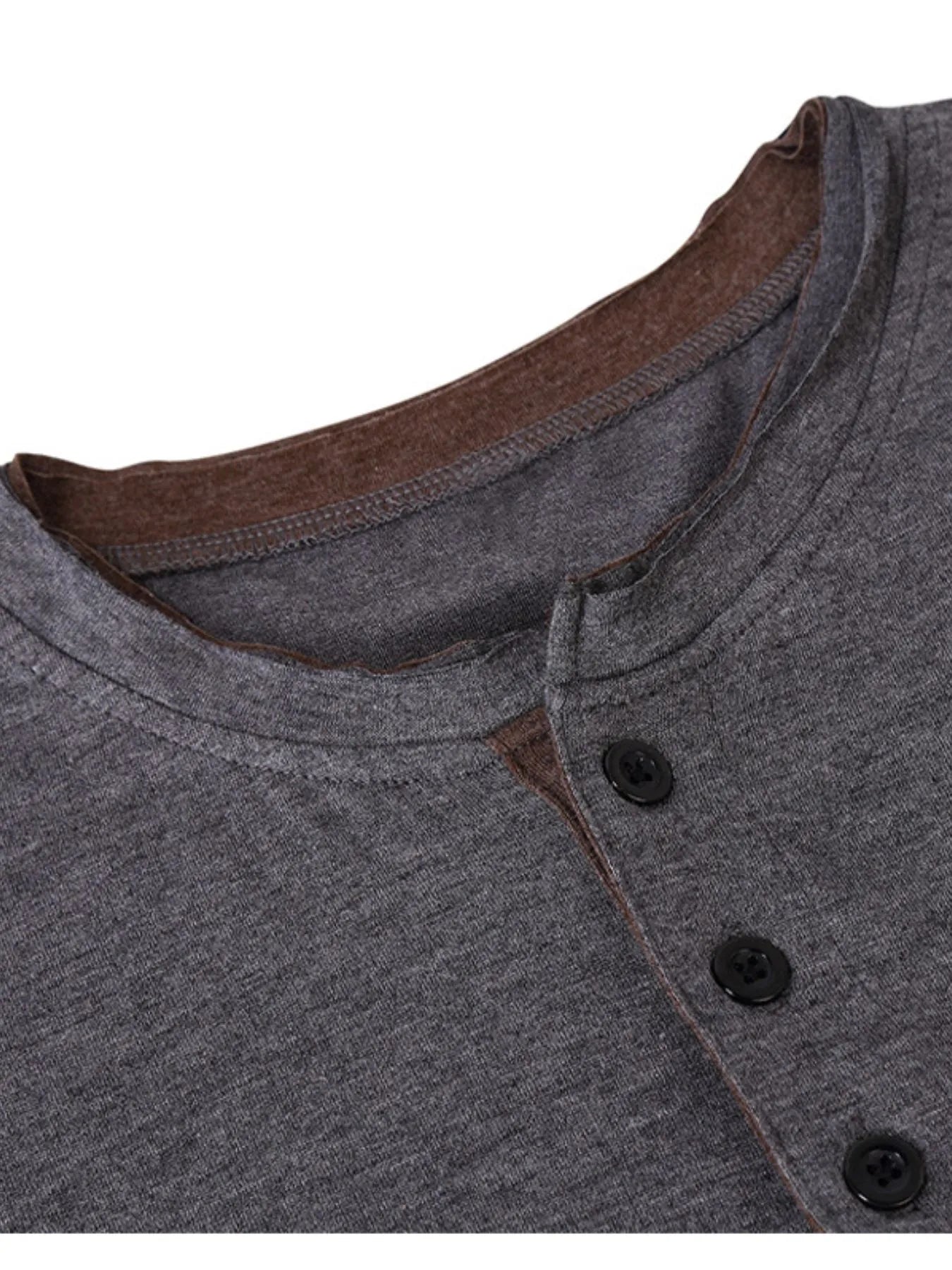 Men's Classic Henley Short Sleeve Top | Tampa Bay Discounts