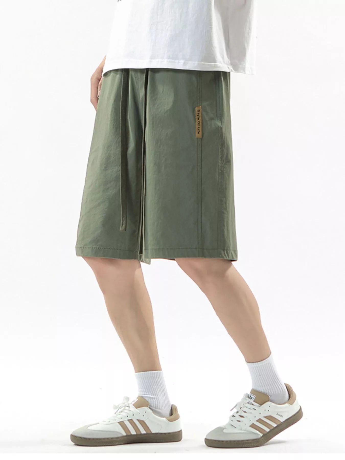 Men's Full Size Drawstring Casual Loose-Fit Pants Plus Size | Tampa Bay Discounts