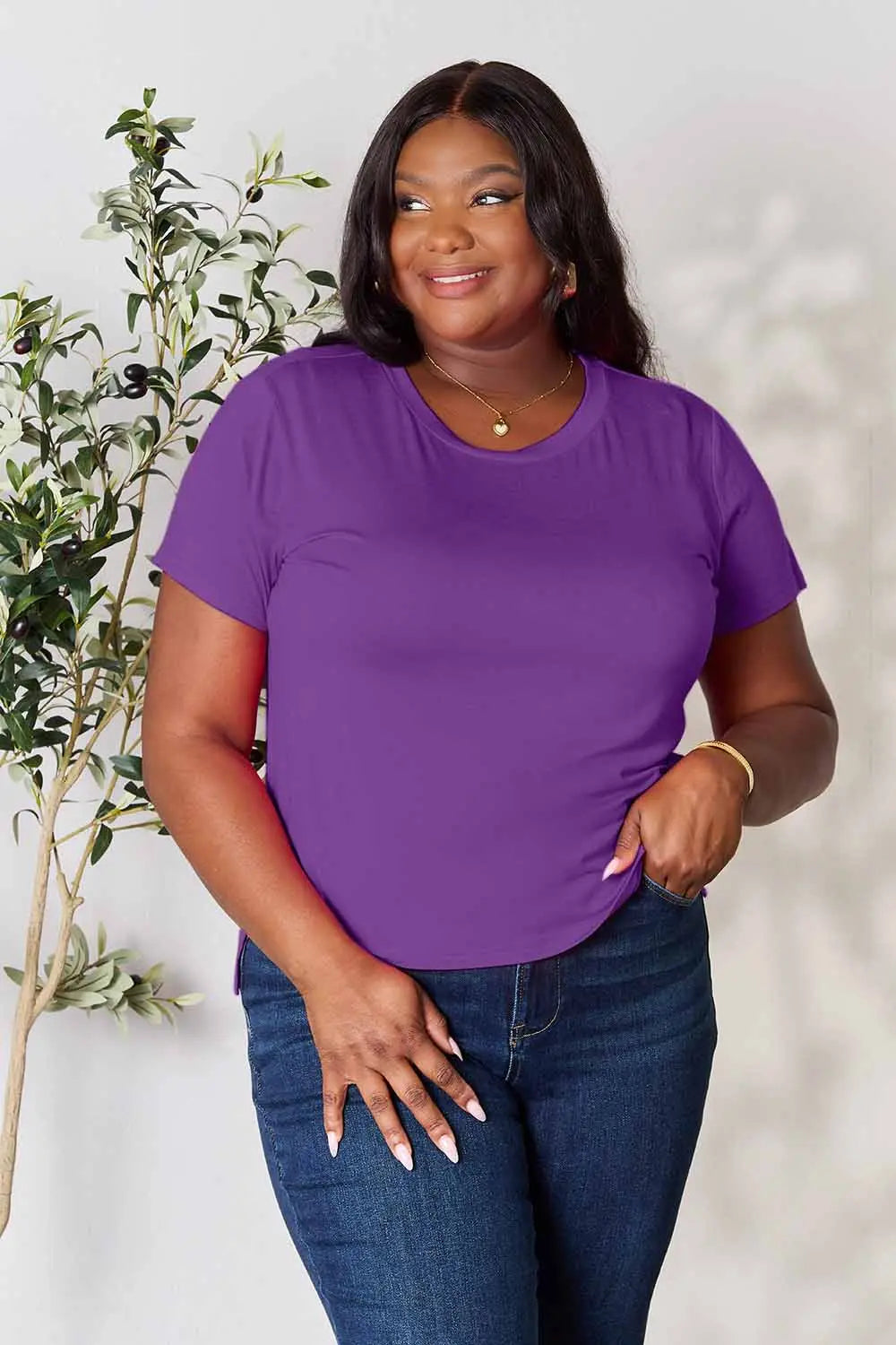 basic-bae-full-size-round-neck-short-sleeve-t-shirt image 25