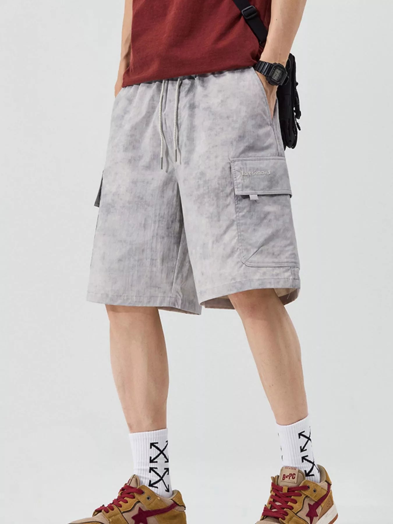 Men's Plus Size Loose Fit Cargo Shorts | Tampa Bay Discounts