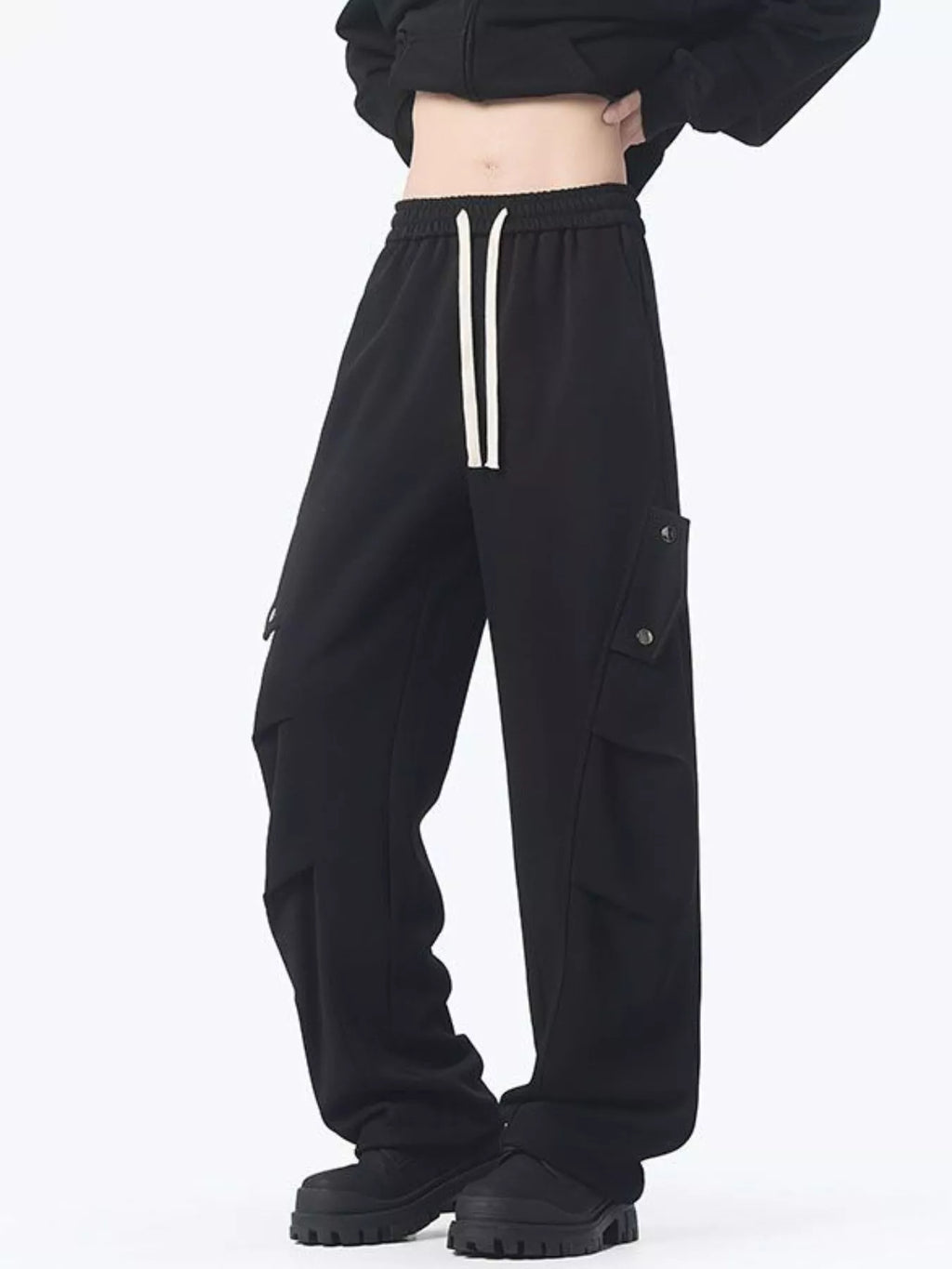 Men's Plus Size Relaxed Wide Leg Sweatpants | Tampa Bay Discounts