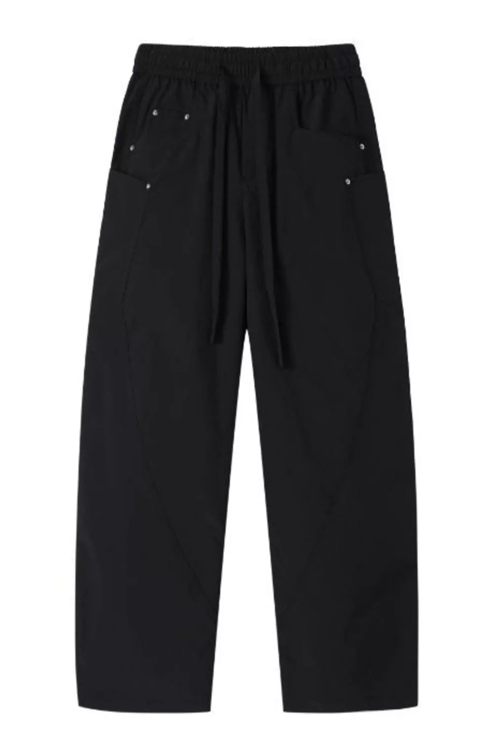 Men's Full Size Relaxed Fit Drawstring Cargo Pants Plus Size | Tampa Bay Discounts