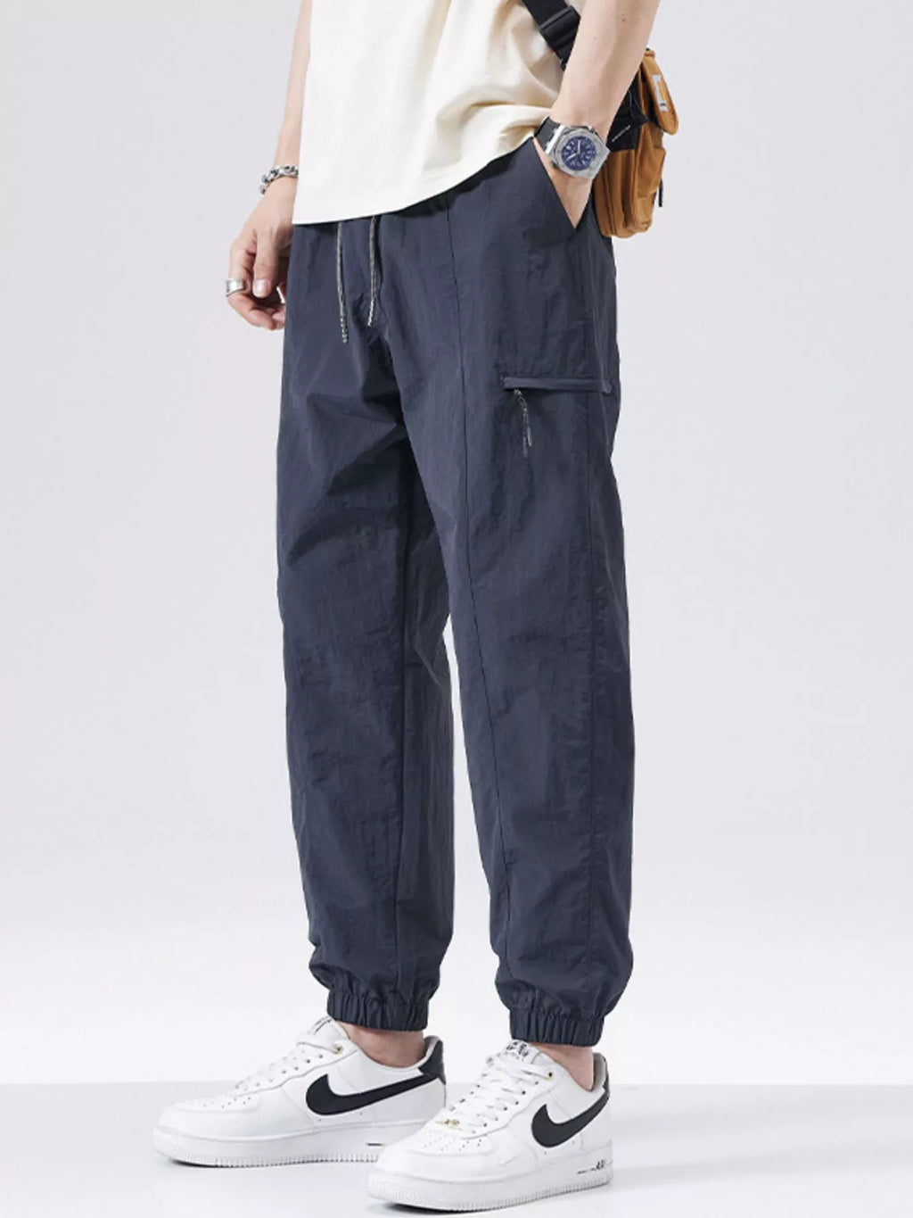 Men's Plus Size Loose Fit Drawstring Joggers | Tampa Bay Discounts