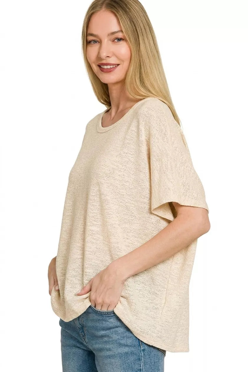 zenana-oversized-slub-hacci-top-1 image 2