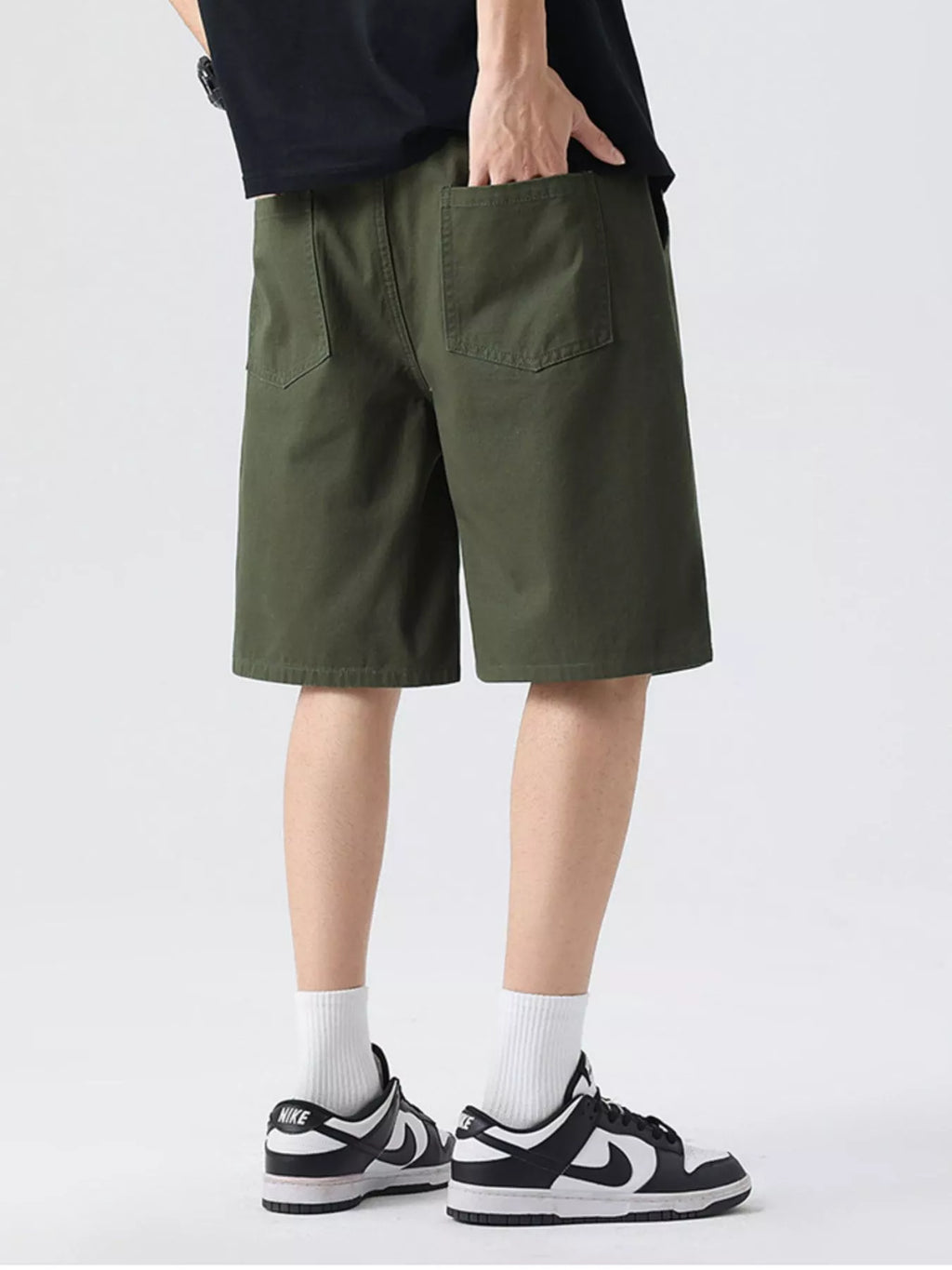 Men's Full Size Wide-Leg Shorts Plus Size | Tampa Bay Discounts