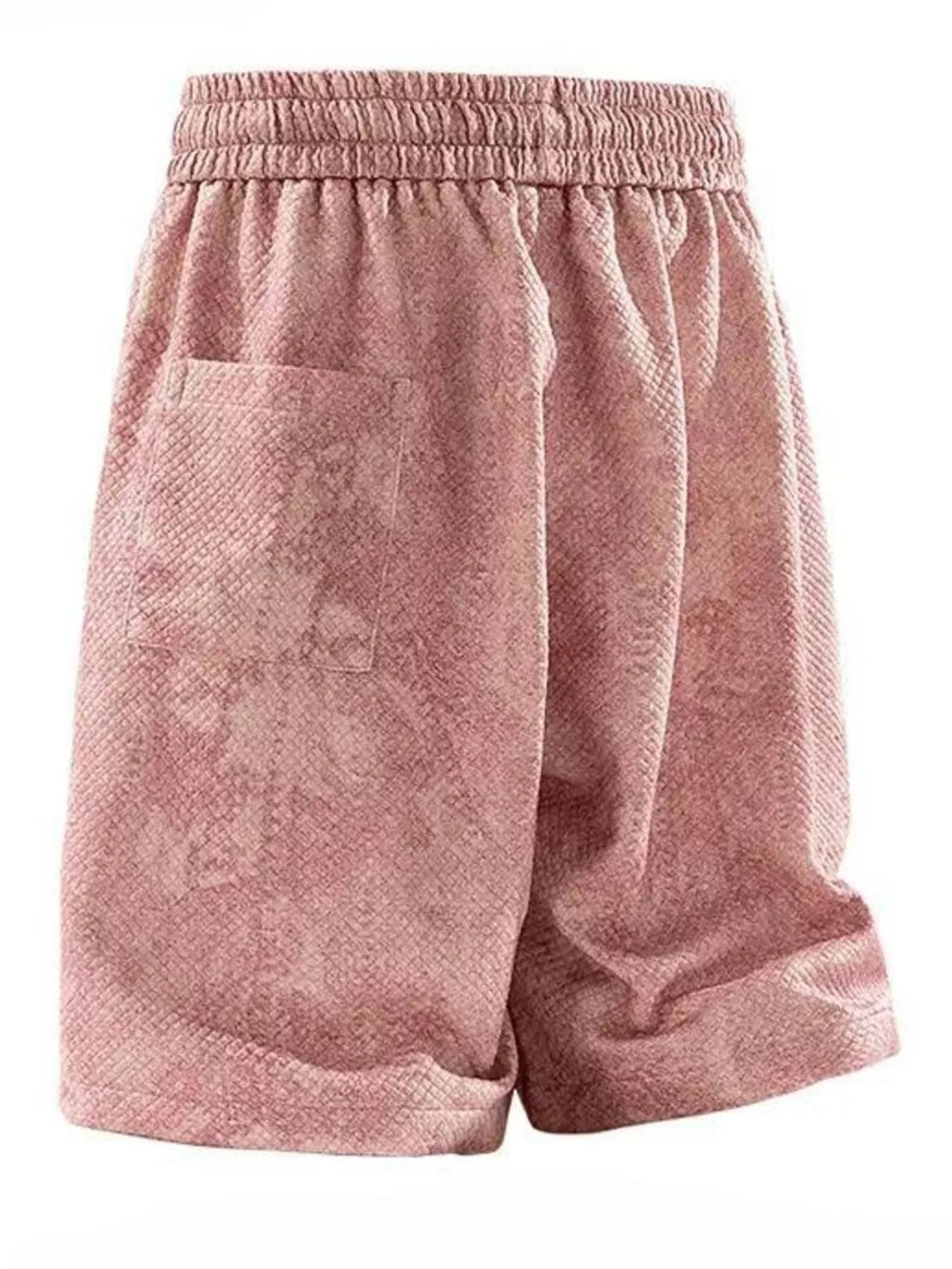 Men's Plus Size Snake Print Drawstring Shorts | Tampa Bay Discounts