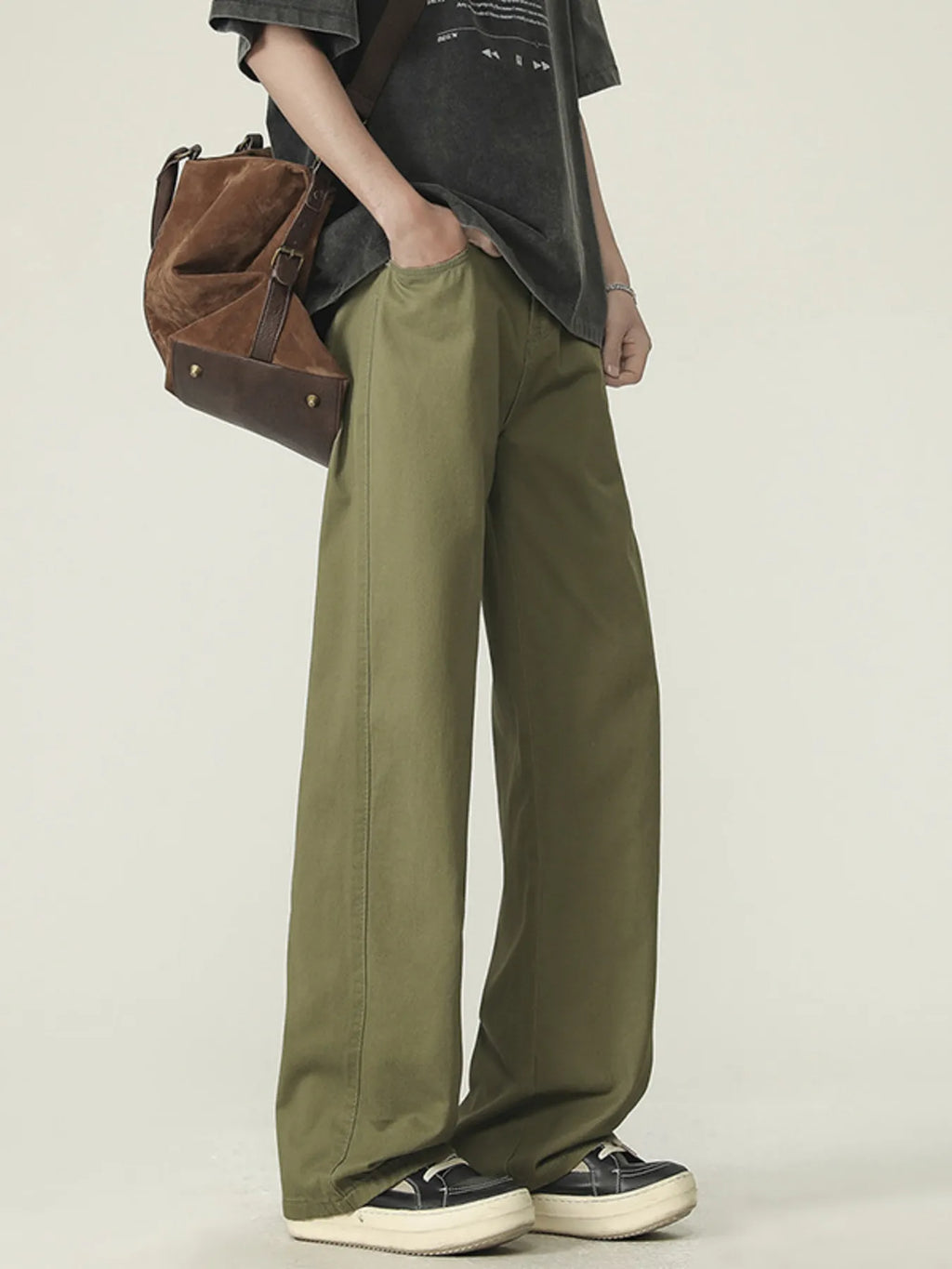 Men's Plus Size Loose Fit Wide Leg Pants | Tampa Bay Discounts