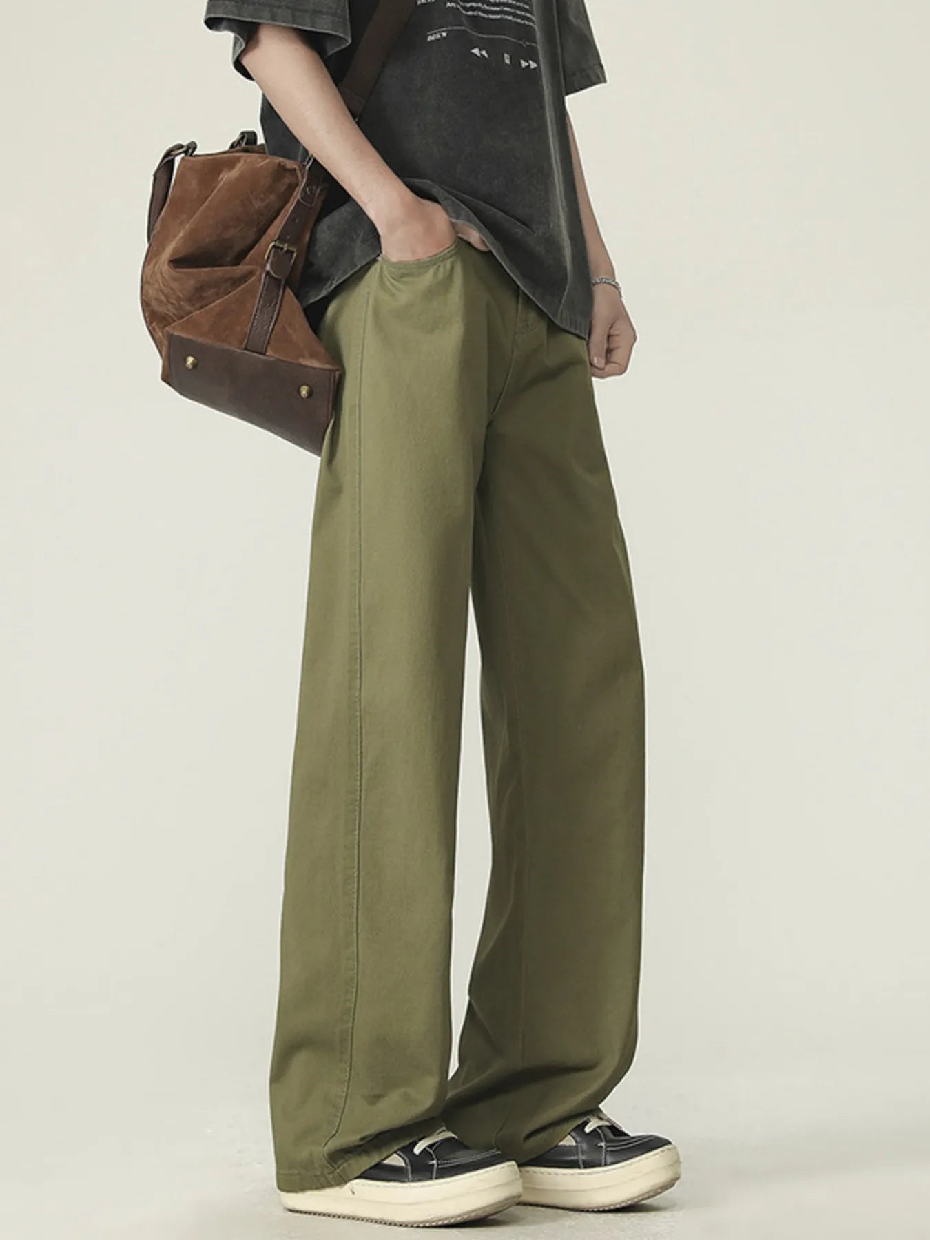 Men's Plus Size Loose Fit Wide Leg Pants | Tampa Bay Discounts