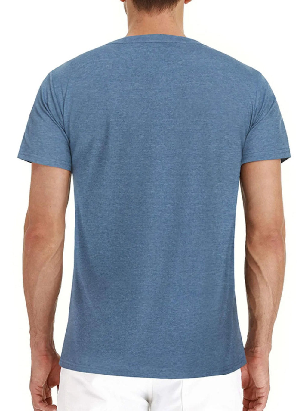 Men's Classic Round Neck Pocket T-Shirt | Tampa Bay Discounts