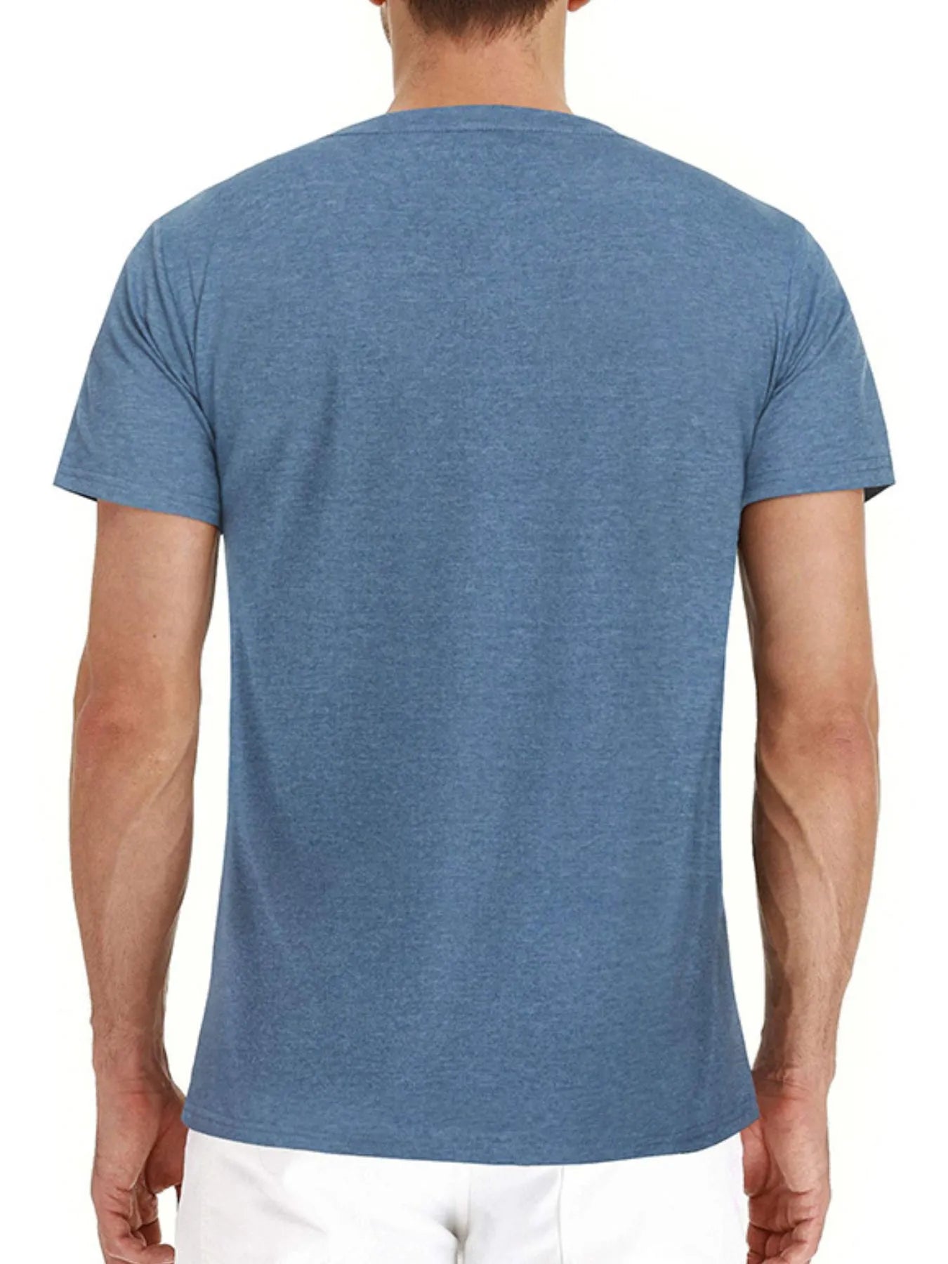 Men's Classic Round Neck Pocket T-Shirt | Tampa Bay Discounts