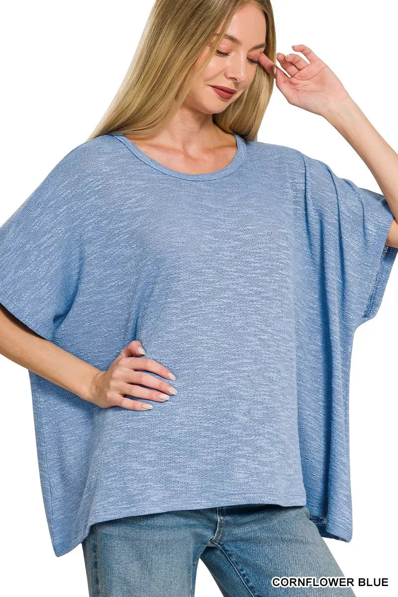 zenana-oversized-slub-hacci-top-2 image 1