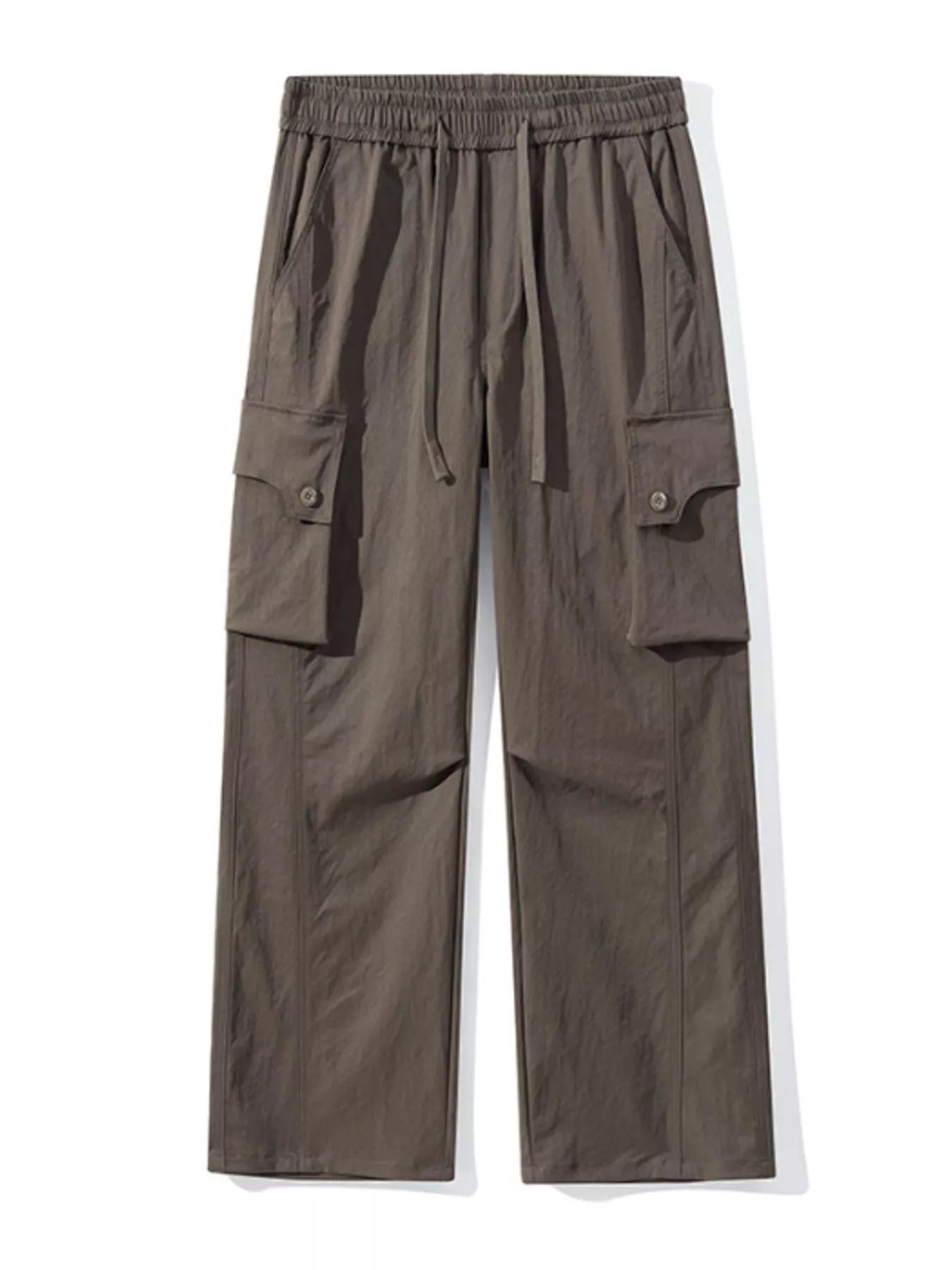 Men's Full Size Loose Fit Multi-Pocket Cargo Pants Plus Size | Tampa Bay Discounts