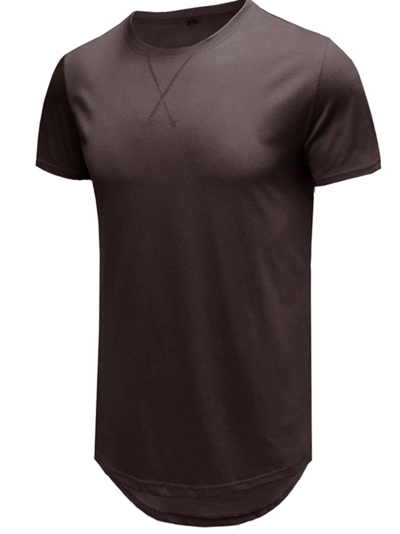 Men's Basic Curved Hem T-Shirt | Tampa Bay Discounts