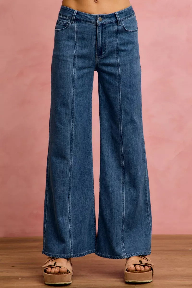 so-me-seam-detail-mid-rise-stretch-denim-jeans Image 7