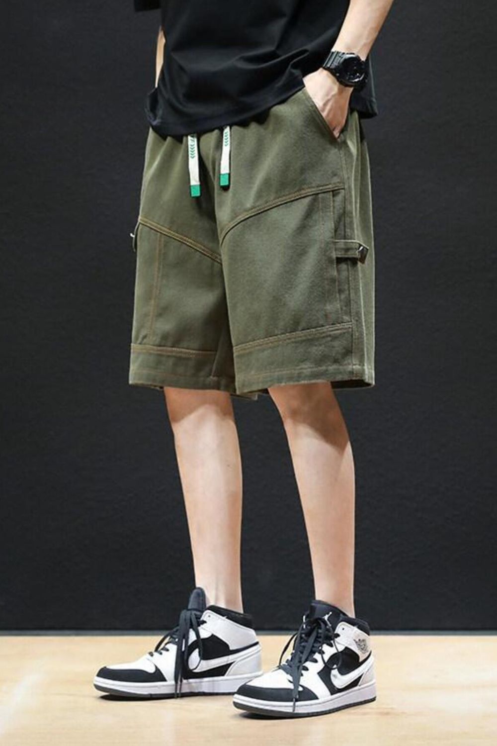 Men's Plus Size Casual Drawstring Shorts | Tampa Bay Discounts