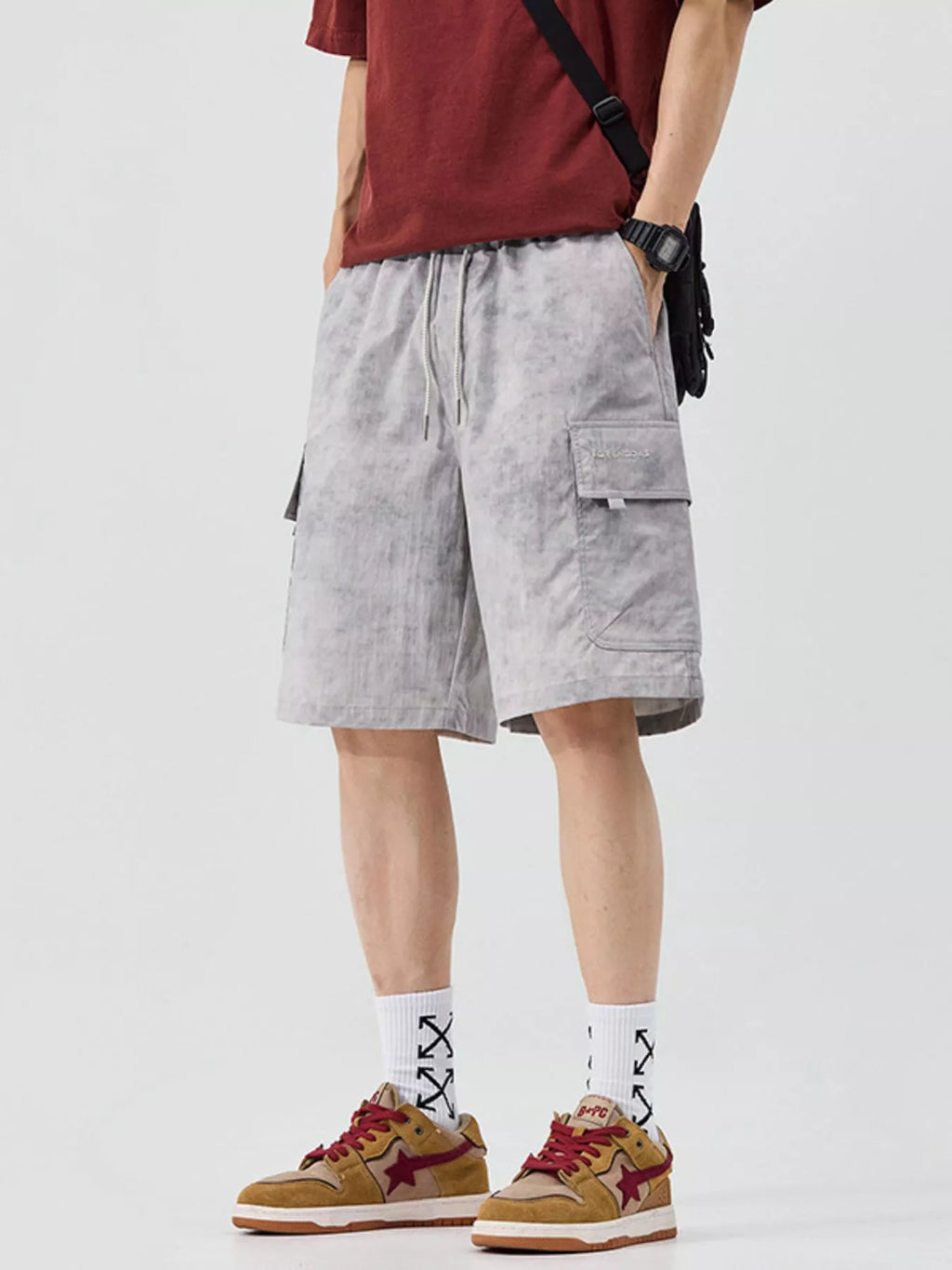 Men's Plus Size Loose Fit Cargo Shorts | Tampa Bay Discounts